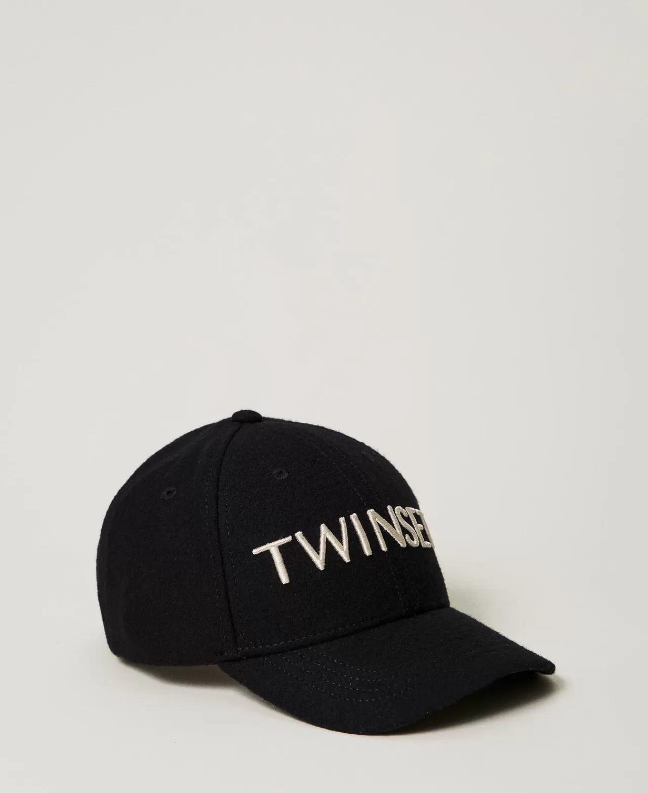 TWINSET Milano Baseballkappe Aus Tuch Mit Logo
