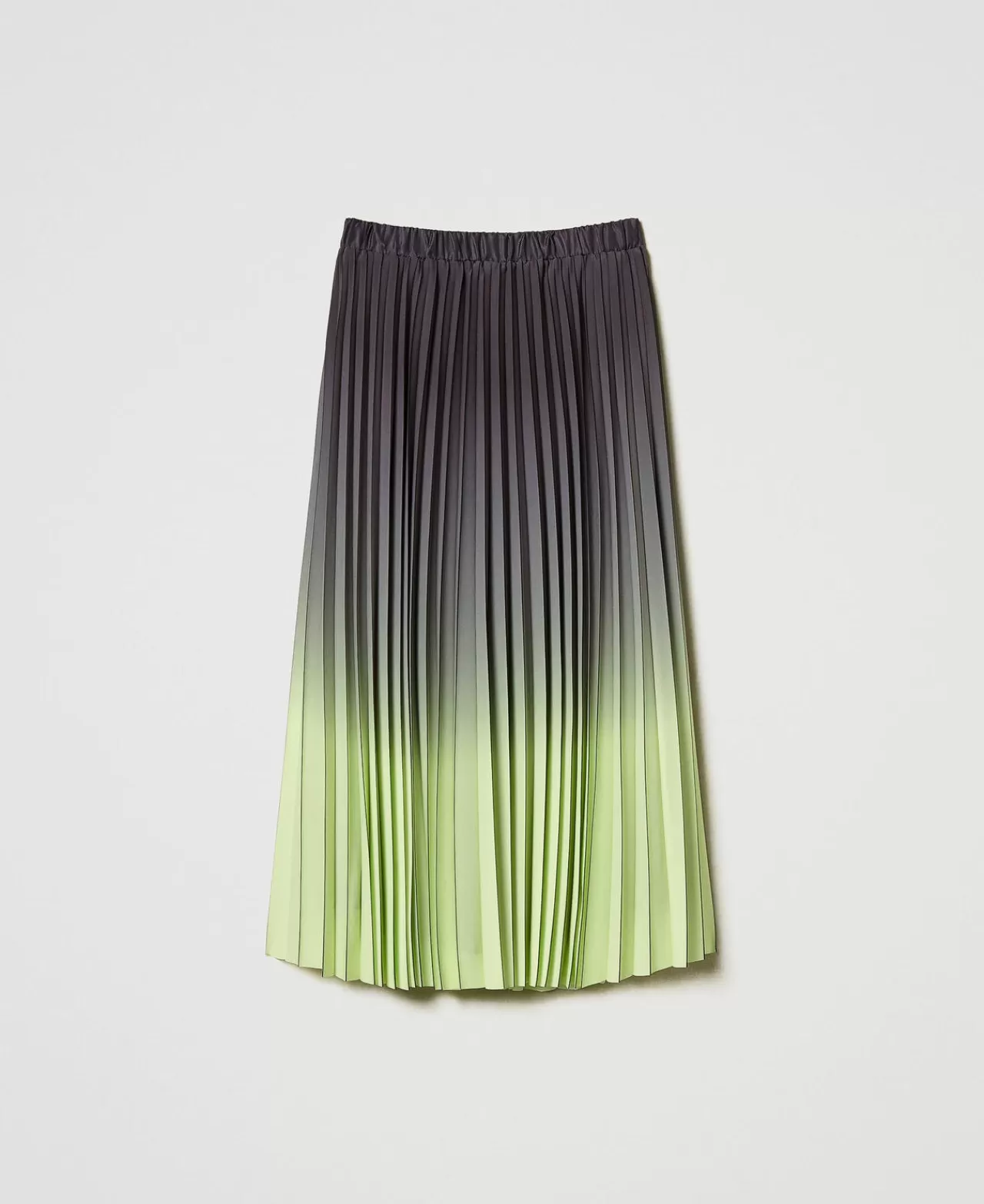 TWINSET Milano Bedruckter Plisseerock Aus Georgette