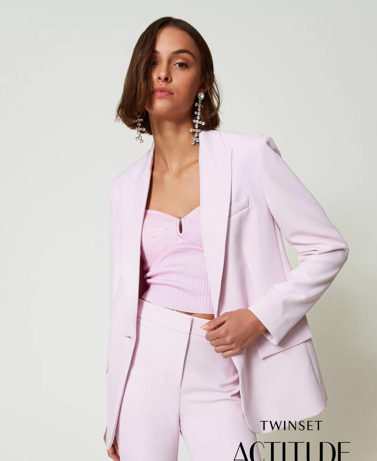 TWINSET Milano Blazer Aus Crêpe-Cady