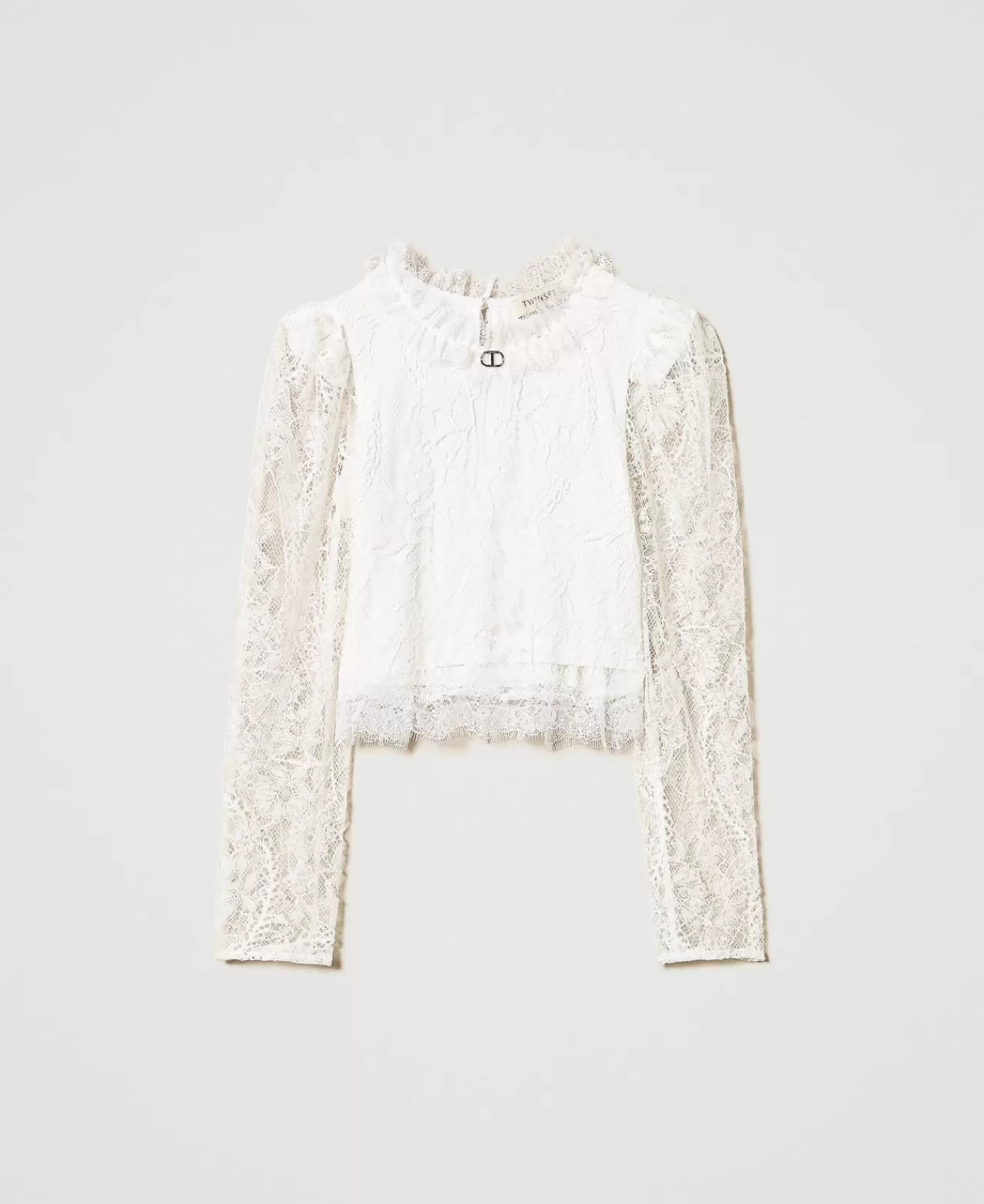 TWINSET Milano Bluse Aus Valenciennesspitze