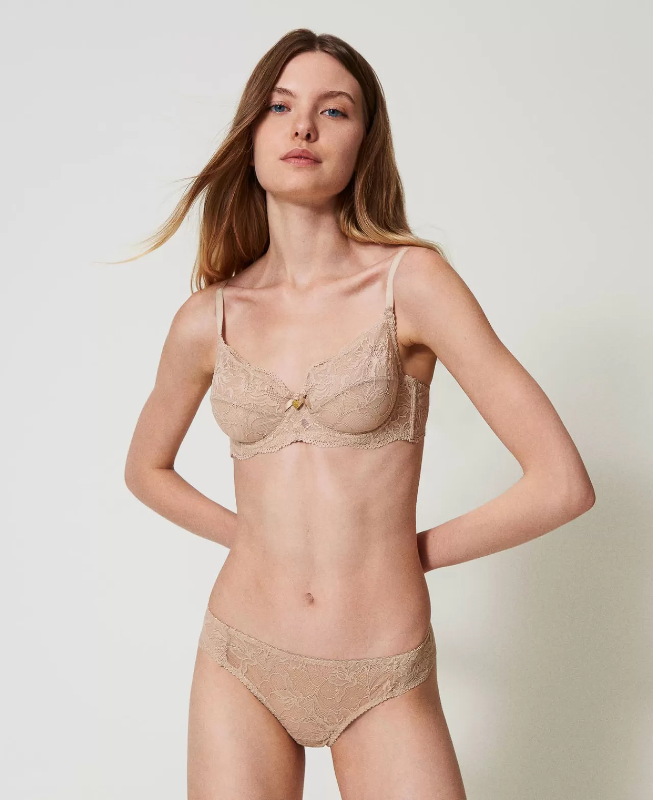 TWINSET Milano Brazilian-Slip Aus Spitze