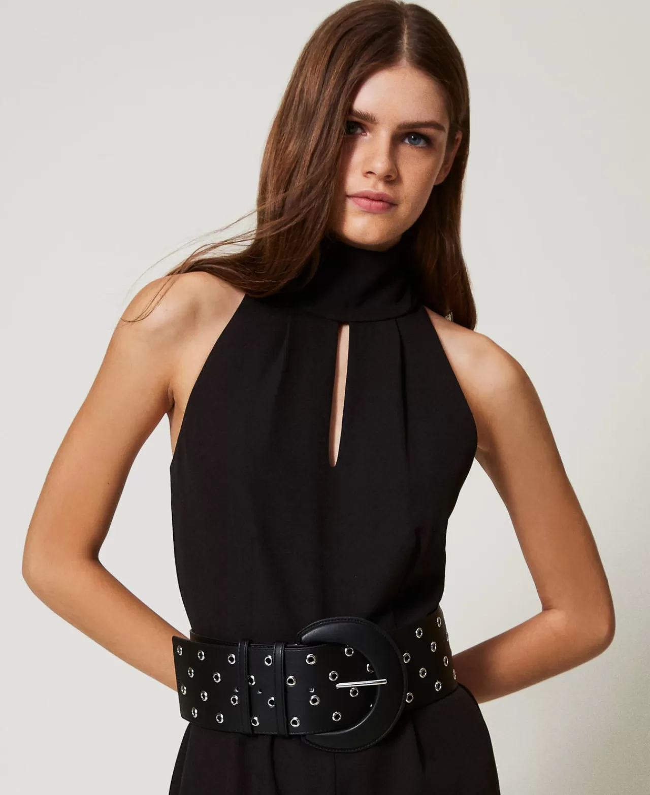 TWINSET Milano Breiter Taillengürtel Mit Ösen