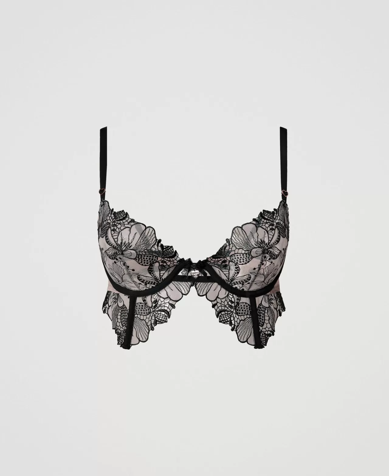 TWINSET Milano Bustier Aus Besticktem Tüll