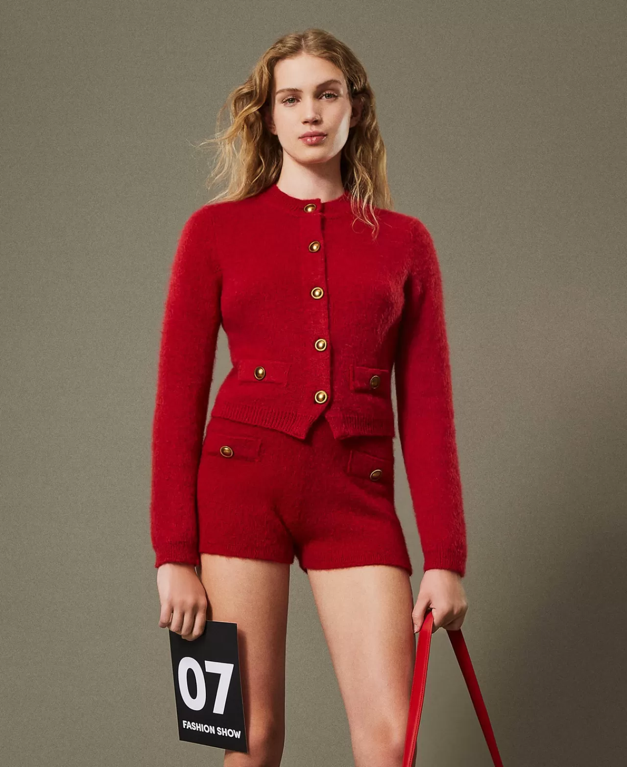 TWINSET Milano Cardigan „Anne“ Aus Mohairmischung