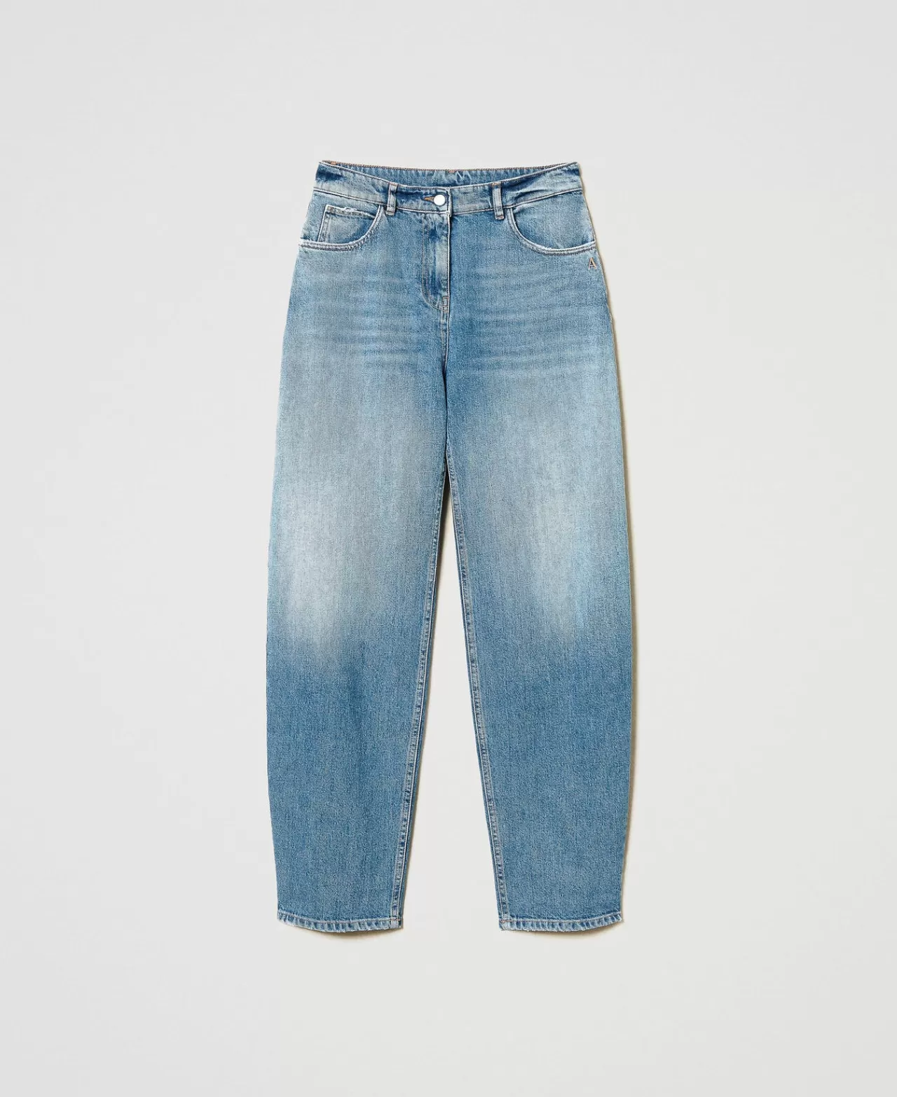 TWINSET Milano Carrot-Fit-Jeans Mit Fünf Taschen
