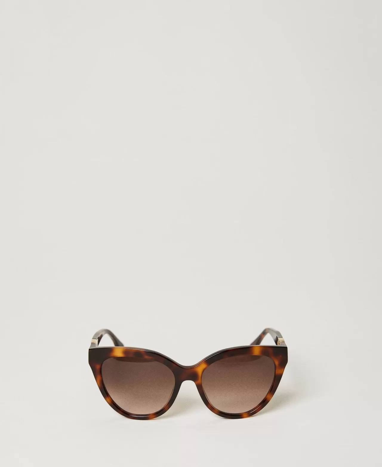 TWINSET Milano Cat Eye-Sonnenbrille In Schildpatt-Optik