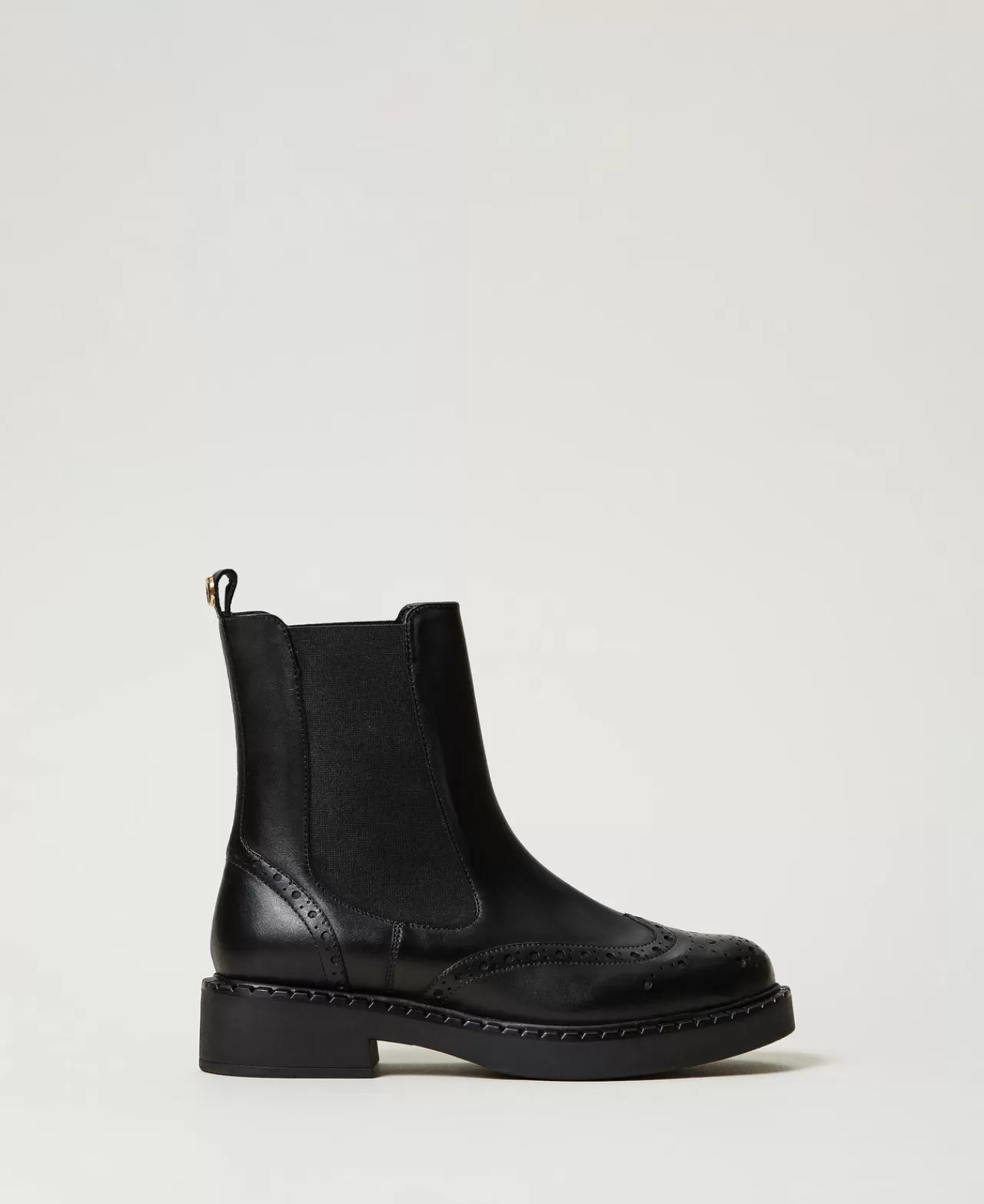 TWINSET Milano Chelsea-Boot Aus Leder