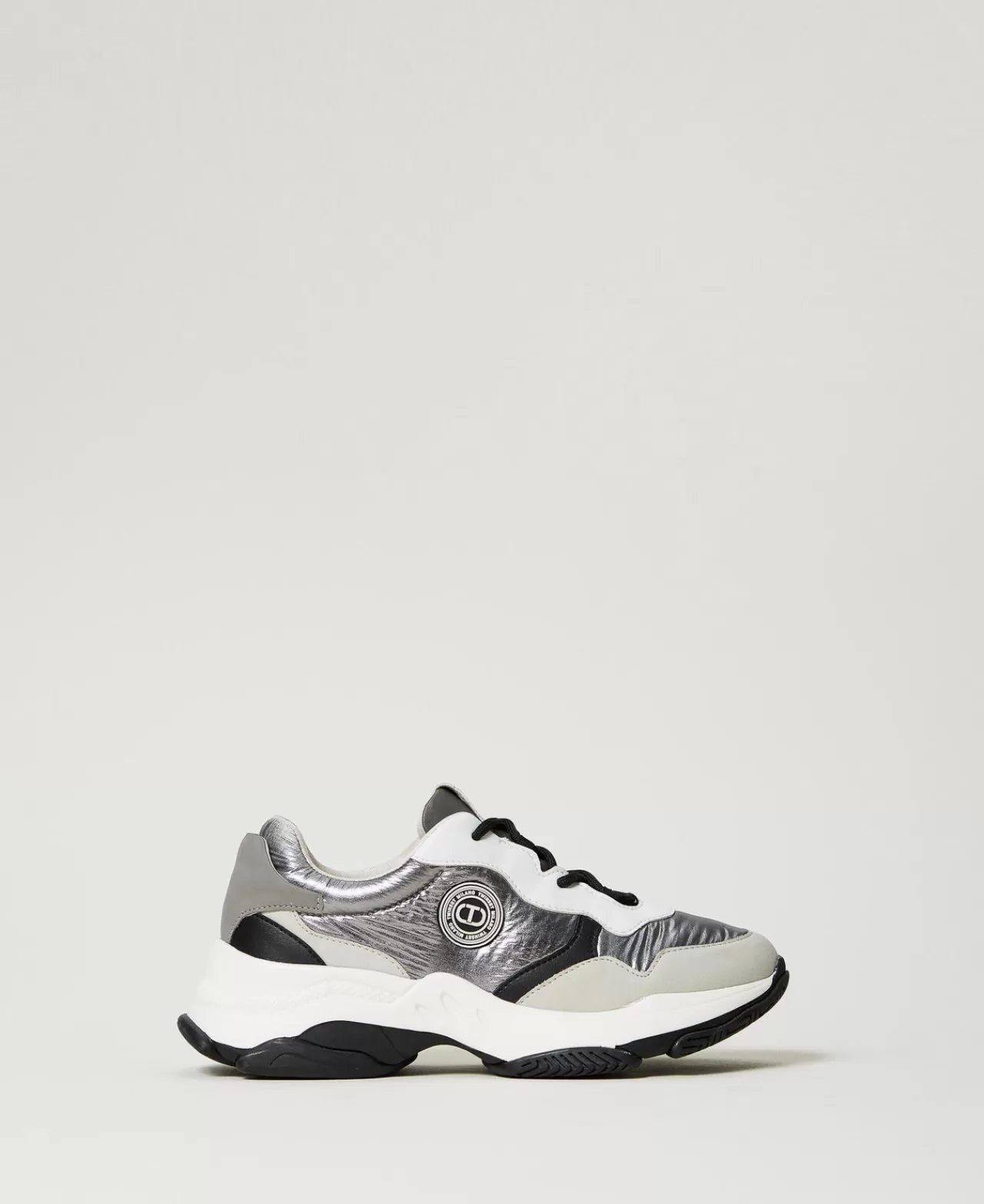 TWINSET Milano Color-Block-Sneaker Im Laufschuhstil