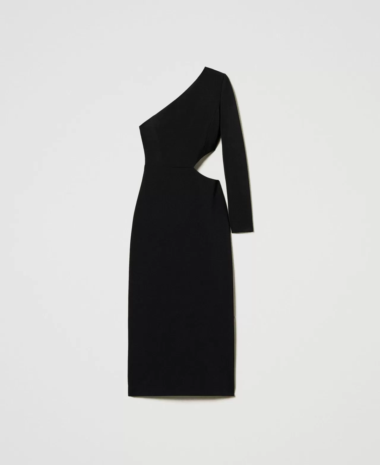 TWINSET Milano Einschultriges Midikleid