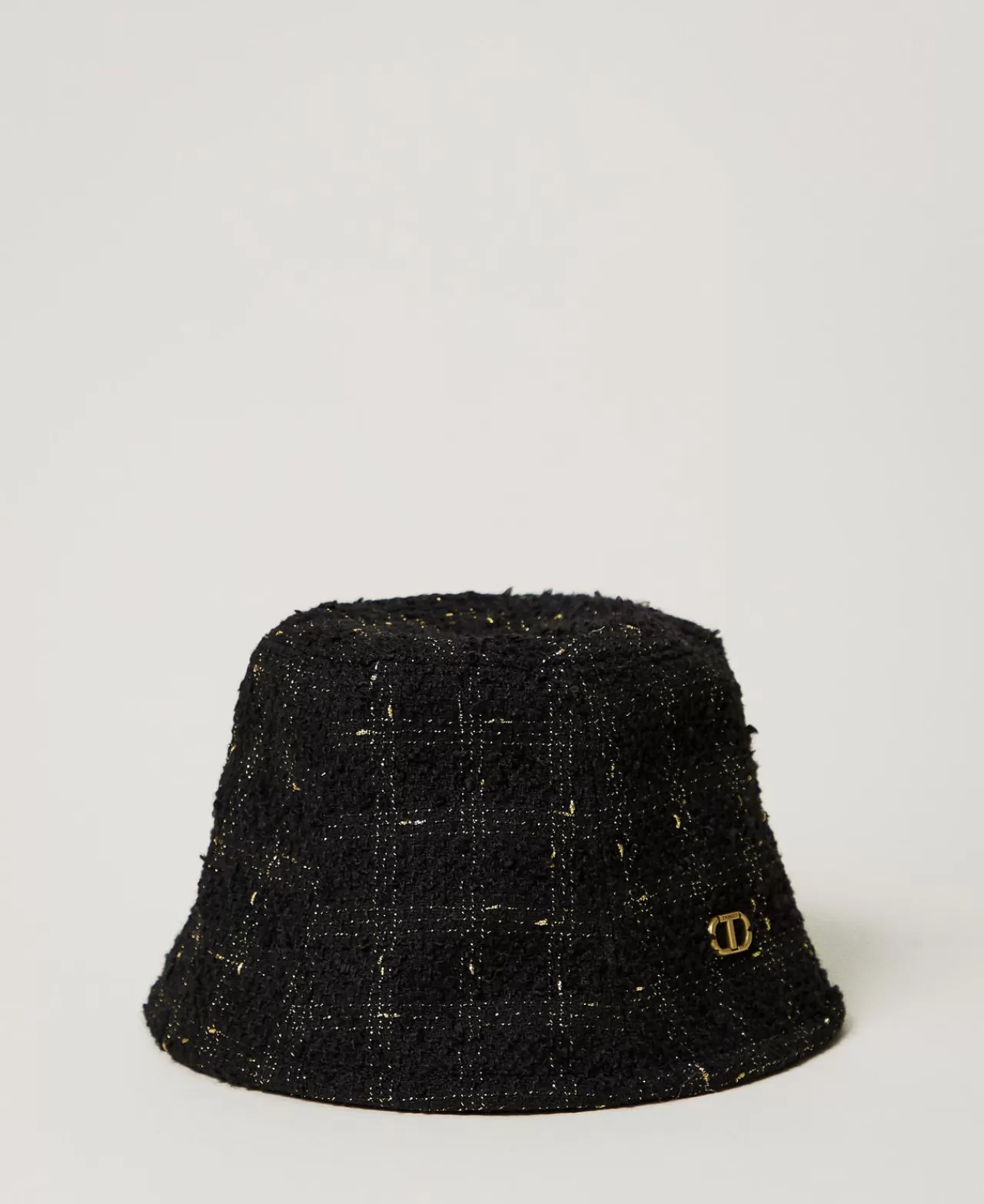 TWINSET Milano Fischerhut Aus Bouclé Mit Oval T