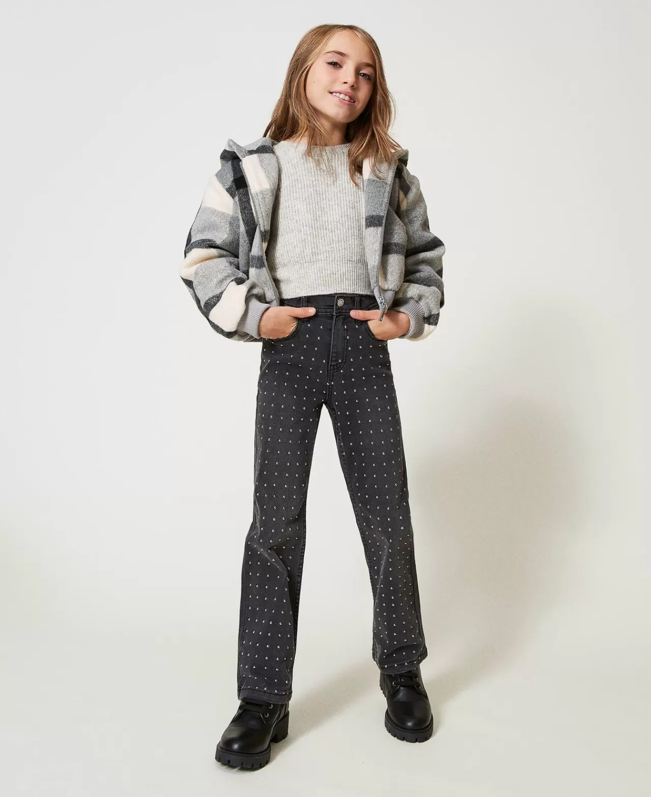 TWINSET Milano Five-Pocket-Jeans Mit Nieten