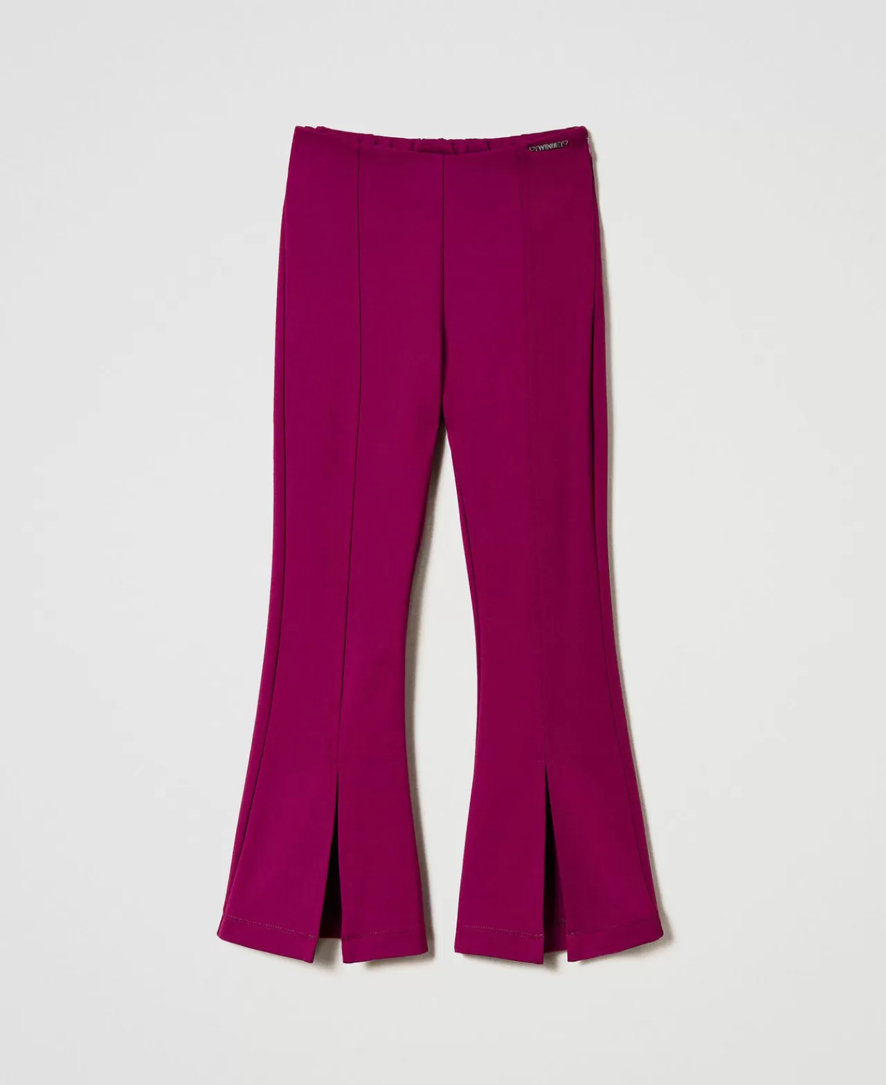 TWINSET Milano Flare-Hose Mit Schlitz