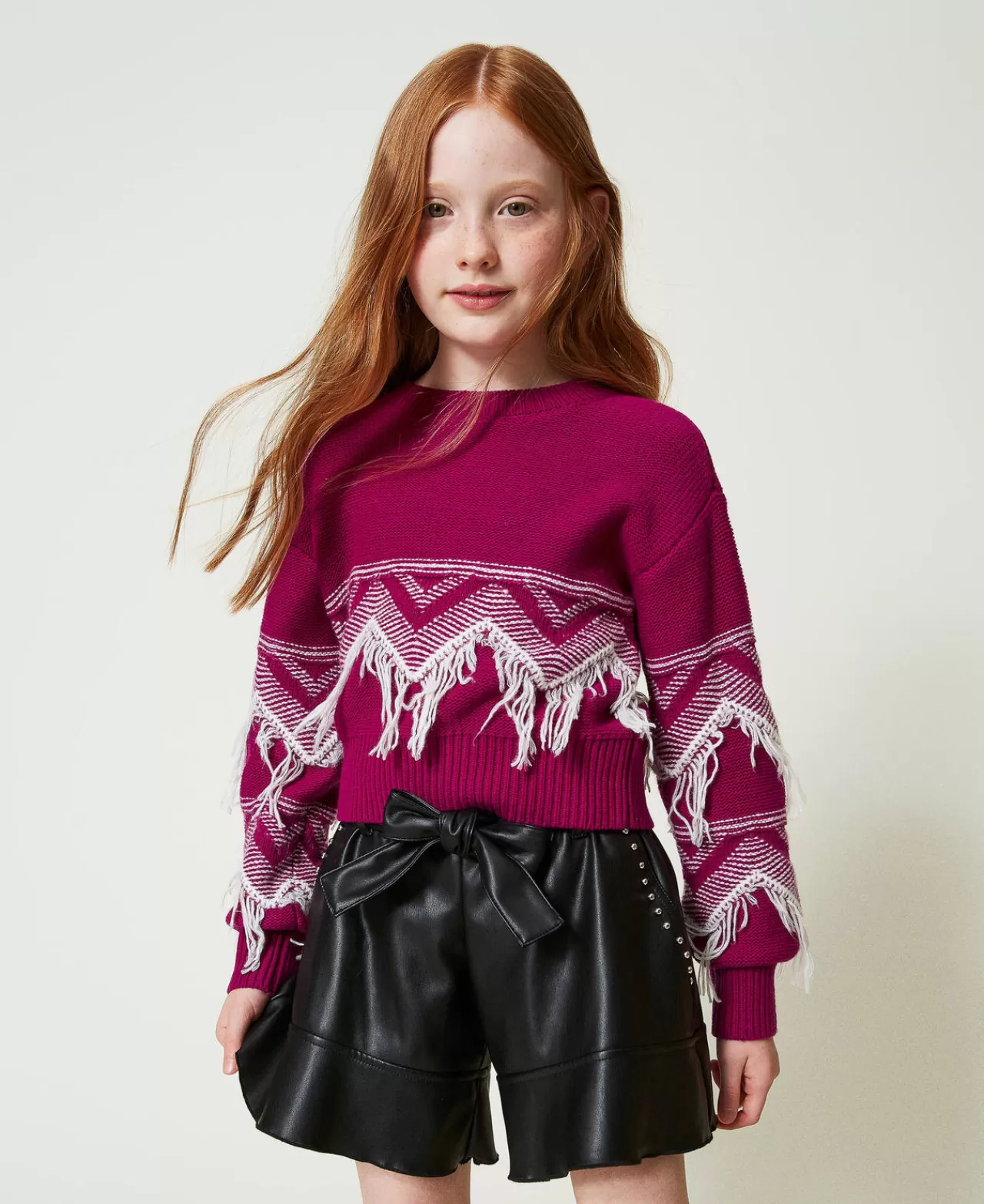TWINSET Milano Flare-Shorts Mit Nieten