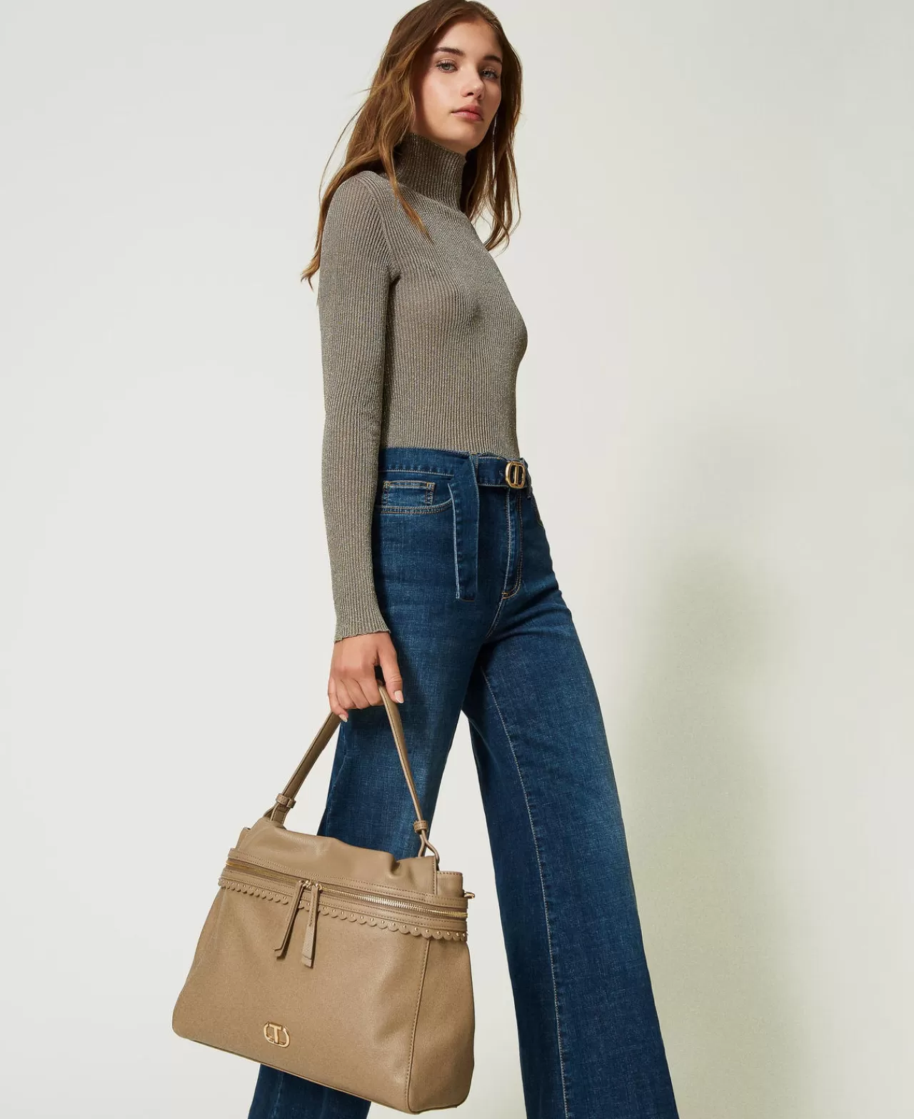 TWINSET Milano Große Top-Handle-Bag „Cécile“