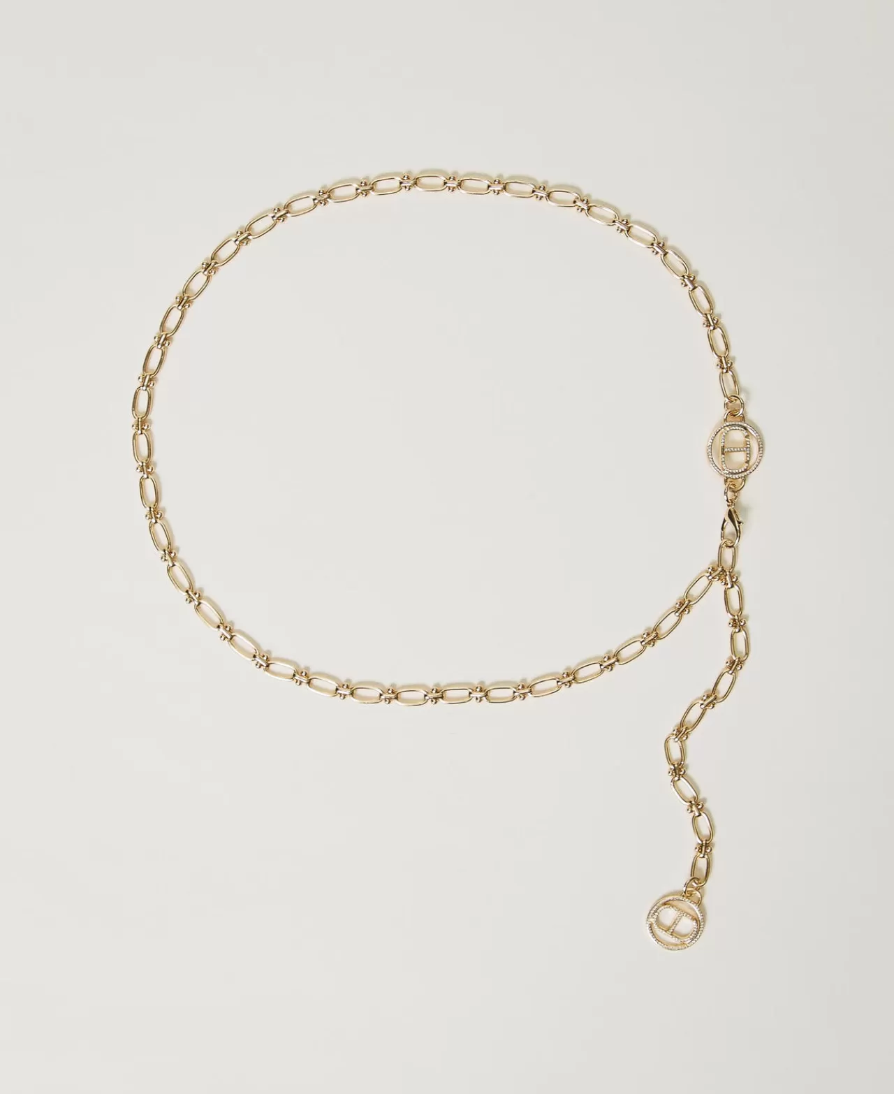 TWINSET Milano Gürtel Aus Kettengliedern Mit Oval T