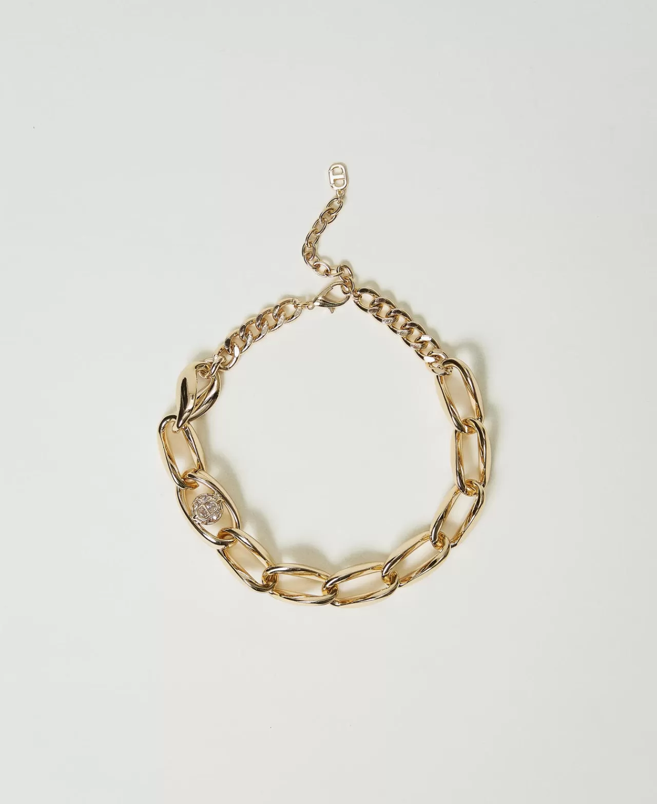 TWINSET Milano Halsnahe Kette Aus Kettengliedern