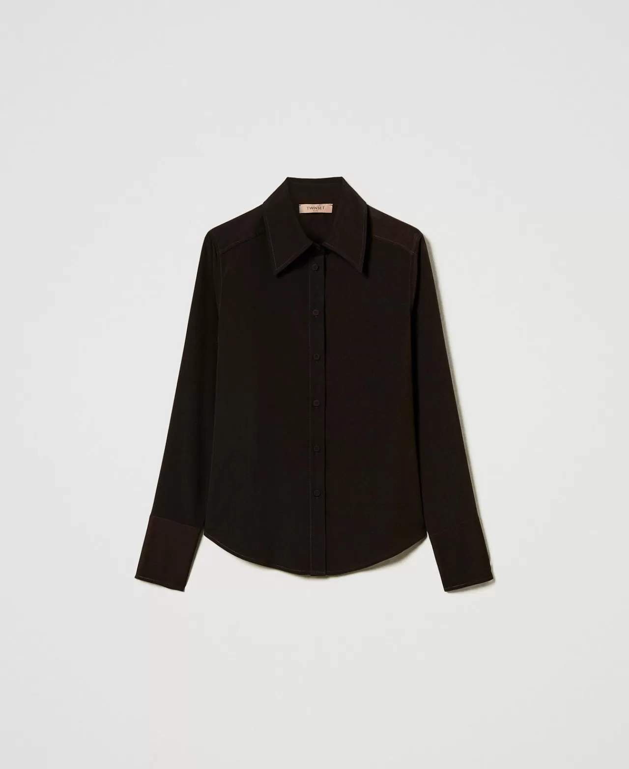 TWINSET Milano Hemd Aus Crêpe De Chine