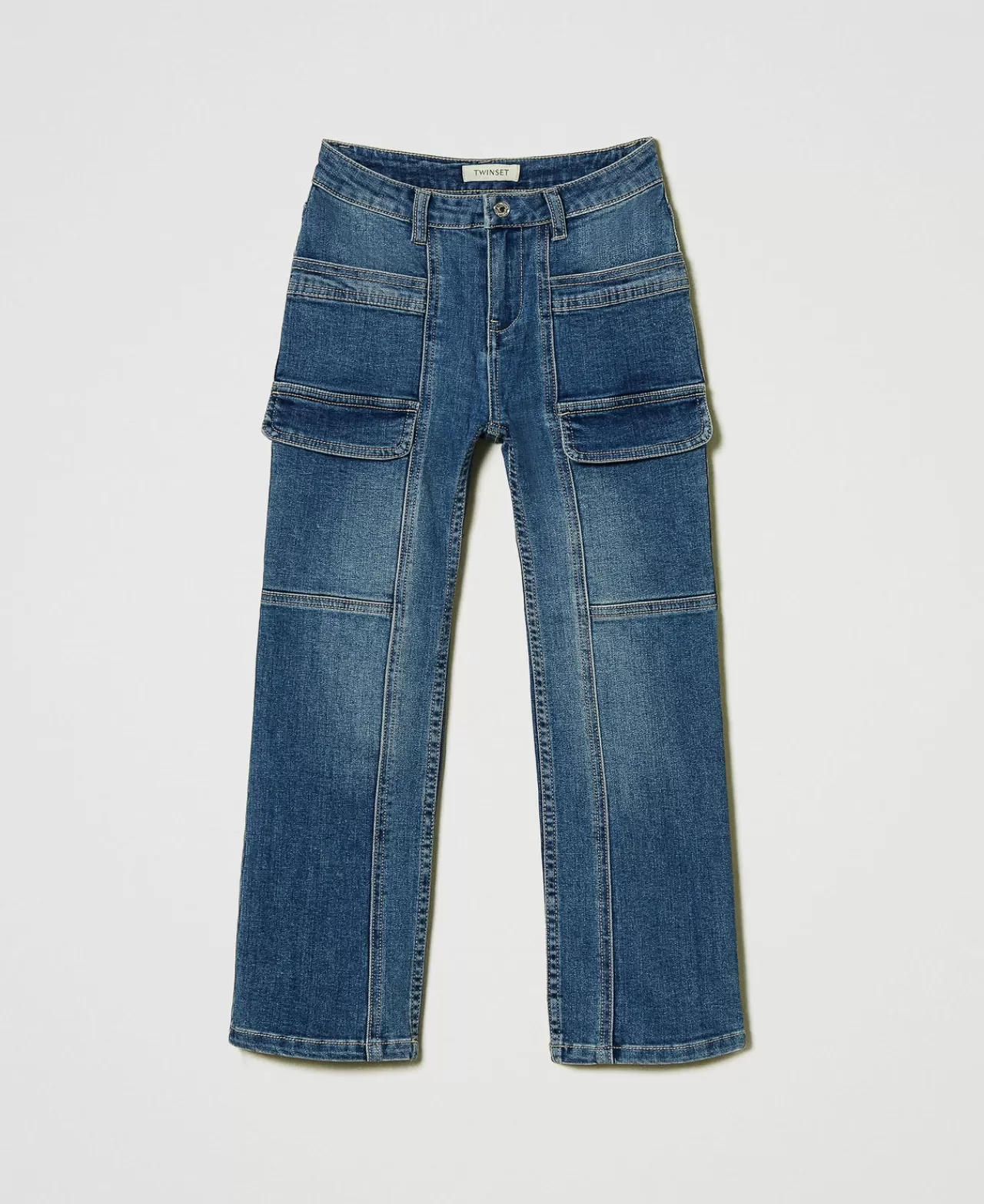 TWINSET Milano Jeans Mit Cargotaschen