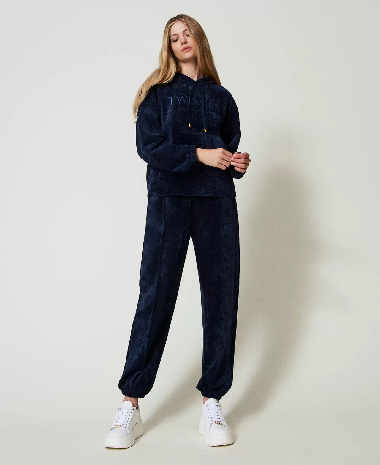 TWINSET Milano Joggers Aus Samt
