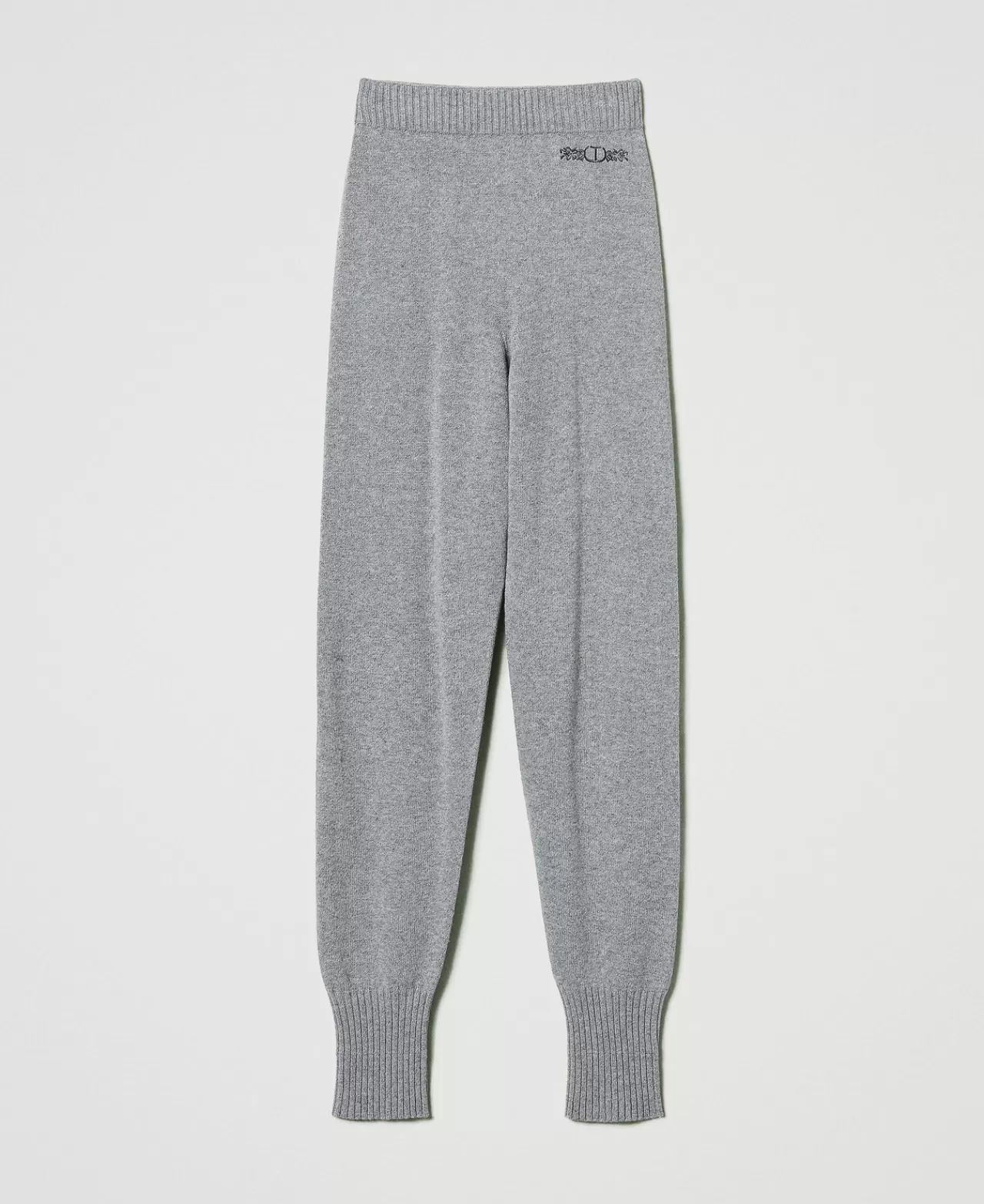 TWINSET Milano Joggers Aus Wollmischung Mit Sticklogo