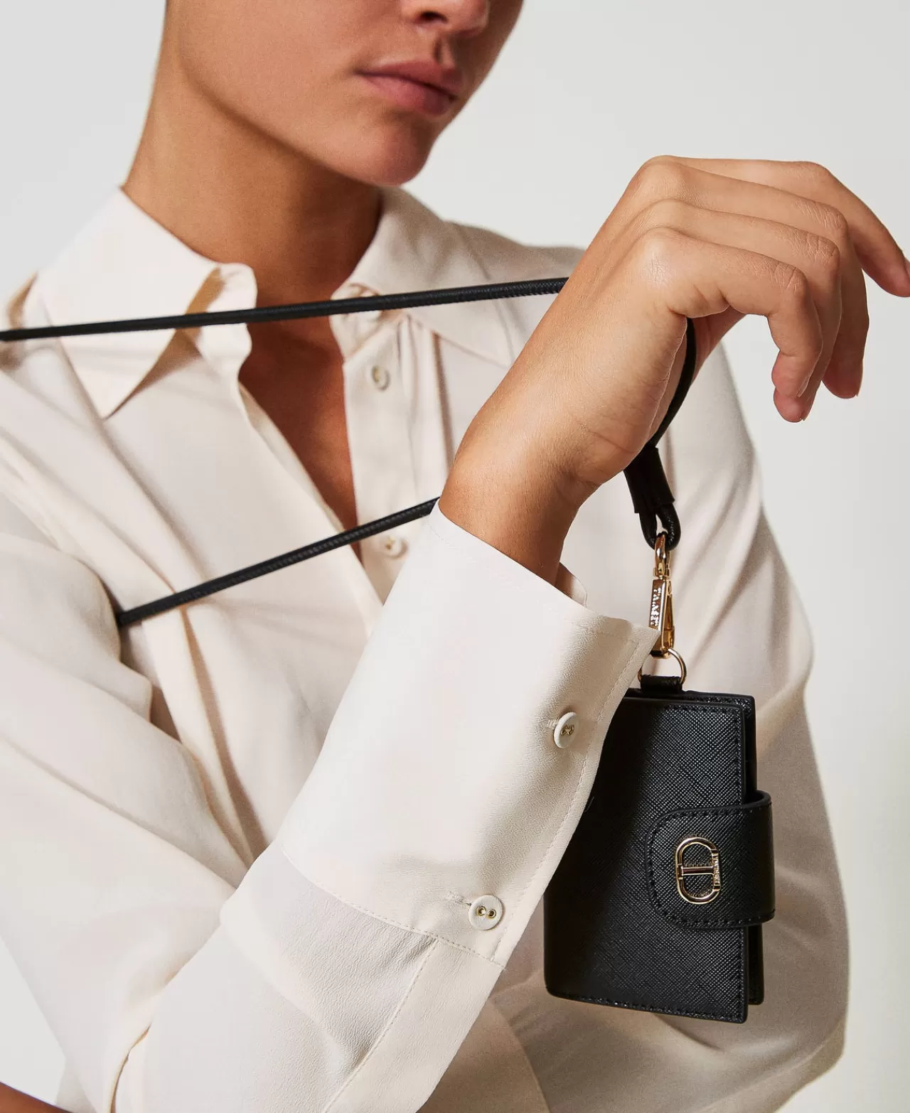 TWINSET Milano Kartenetui Zum Umhängen Mit Oval T
