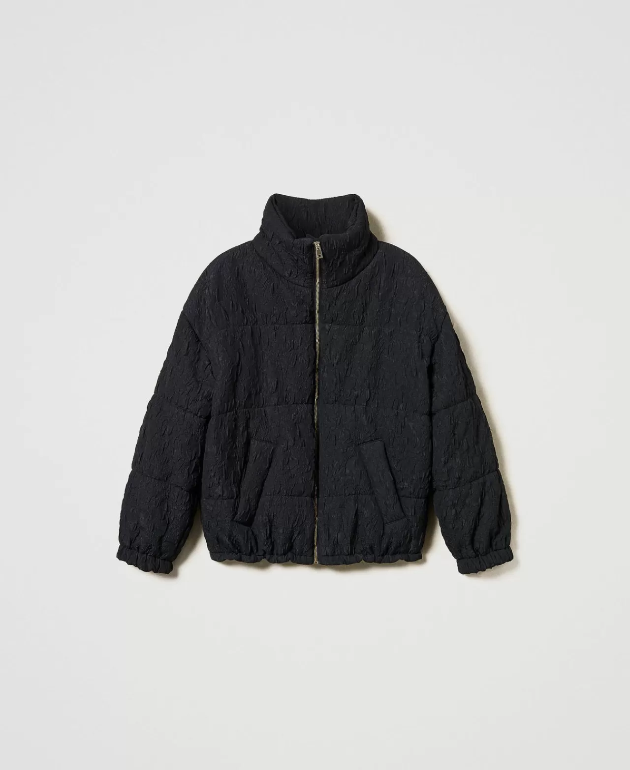 TWINSET Milano Kurze Steppjacke Mit Gaufrage