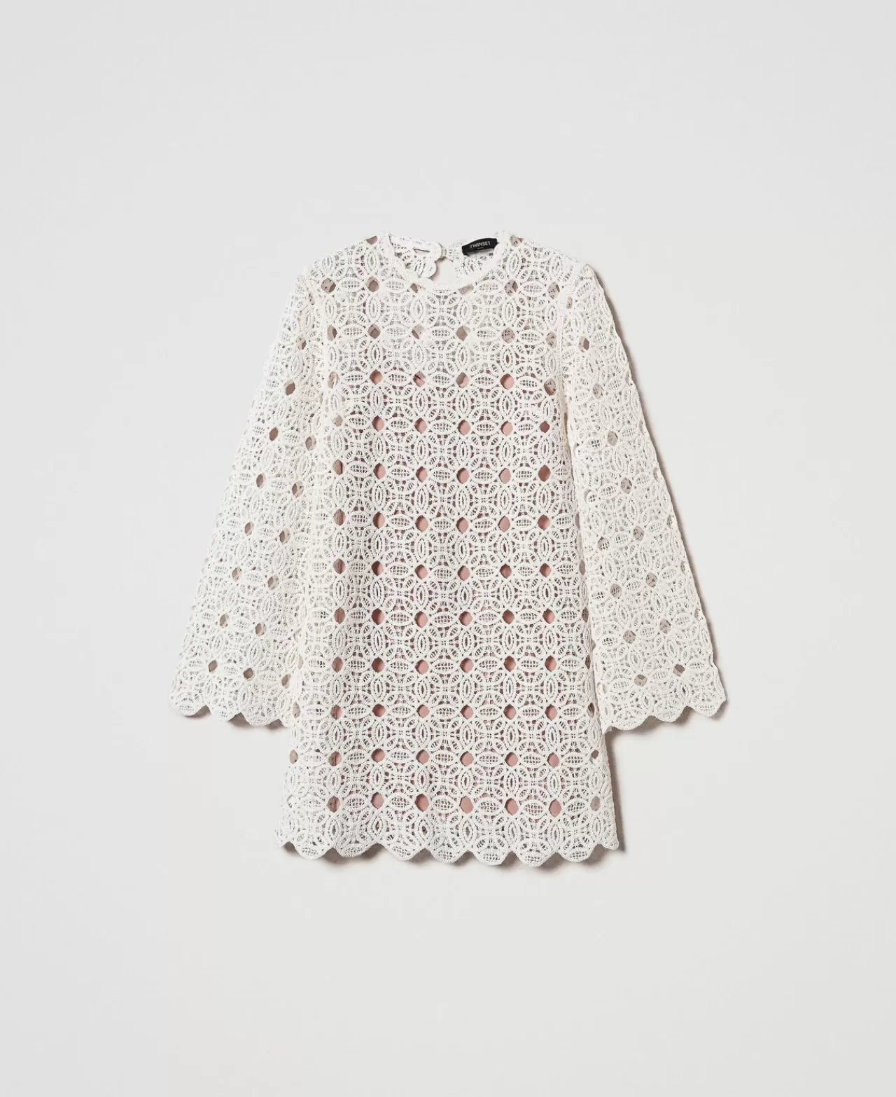 TWINSET Milano Kurzes Häkelkleid