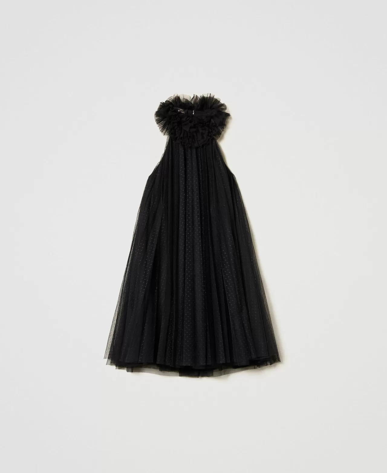 TWINSET Milano Kurzes Kleid Aus Plissiertem Tüll