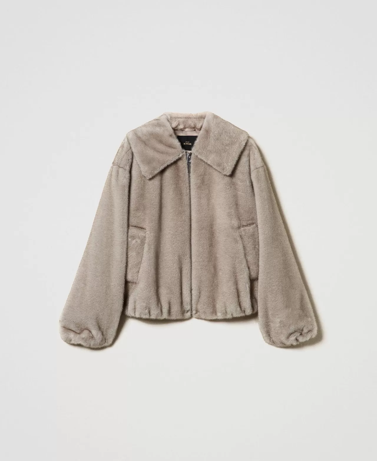 TWINSET Milano Kurzjacke Aus Fellimitat