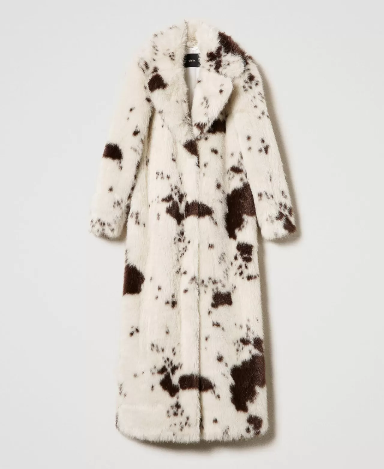 TWINSET Milano Langer Mantel Aus Pelzimitat