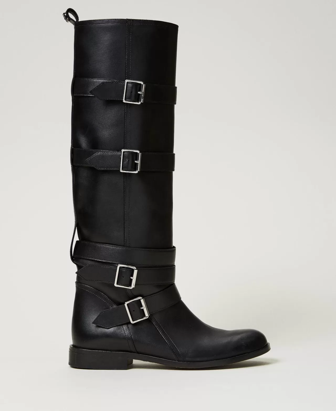TWINSET Milano Lederstiefel Mit Riemen