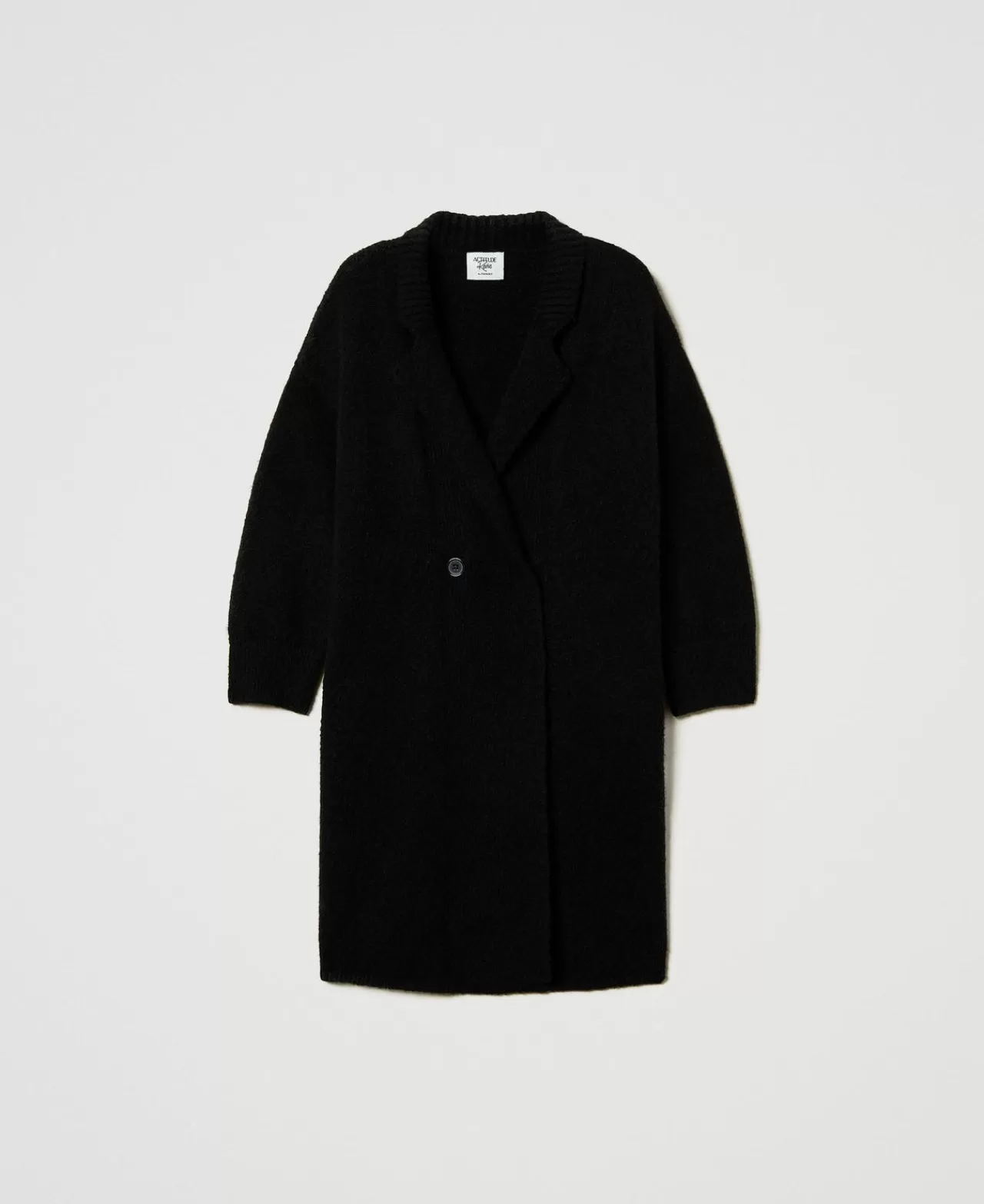 TWINSET Milano Mantel Aus Recyceltem Bouclégarn