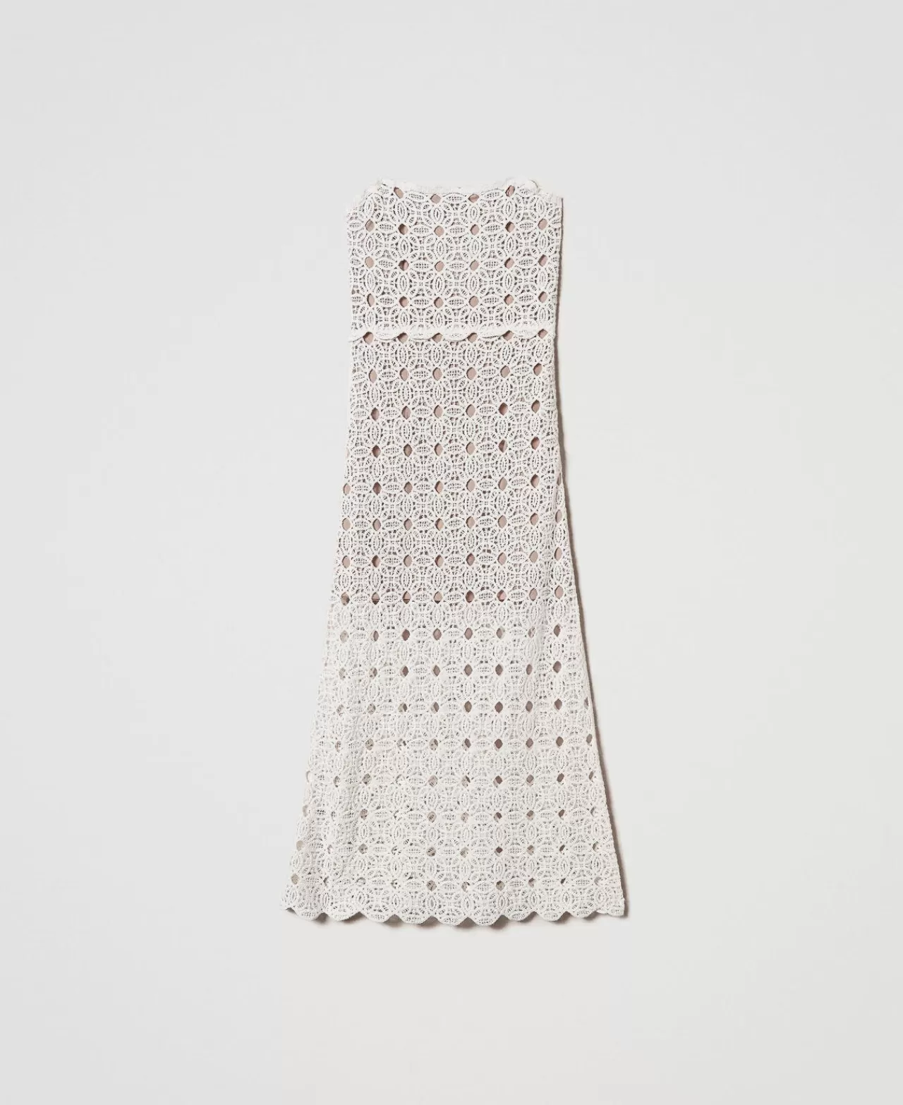 TWINSET Milano Maxibustierkleid Aus Häkelarbeit