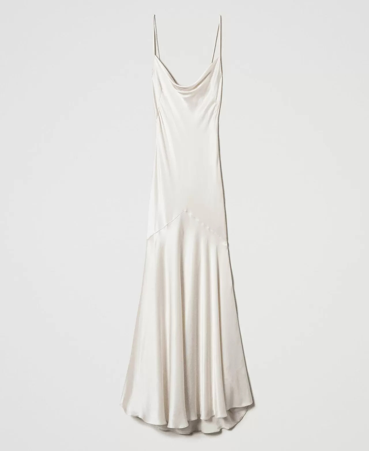 TWINSET Milano Maxikleid Aus Satin Aus Seidenmischung