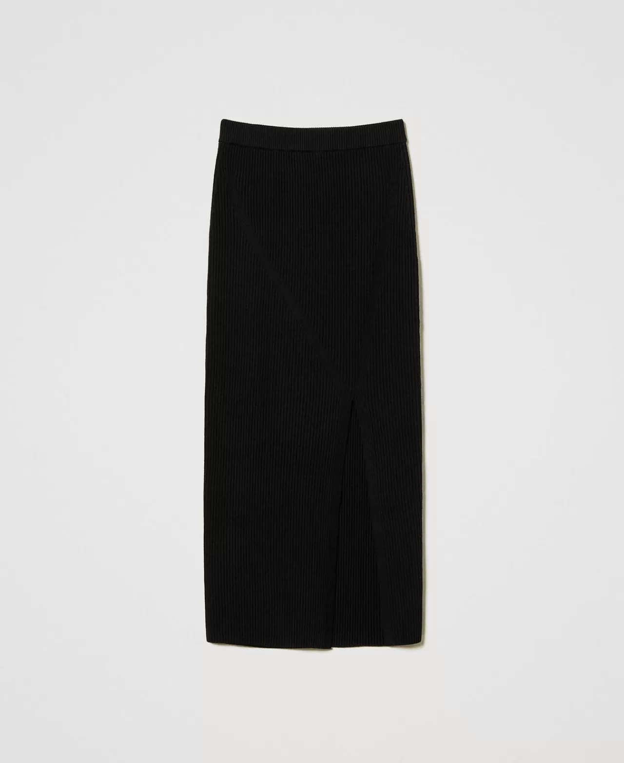 TWINSET Milano Midikleid Im Rippenstrick