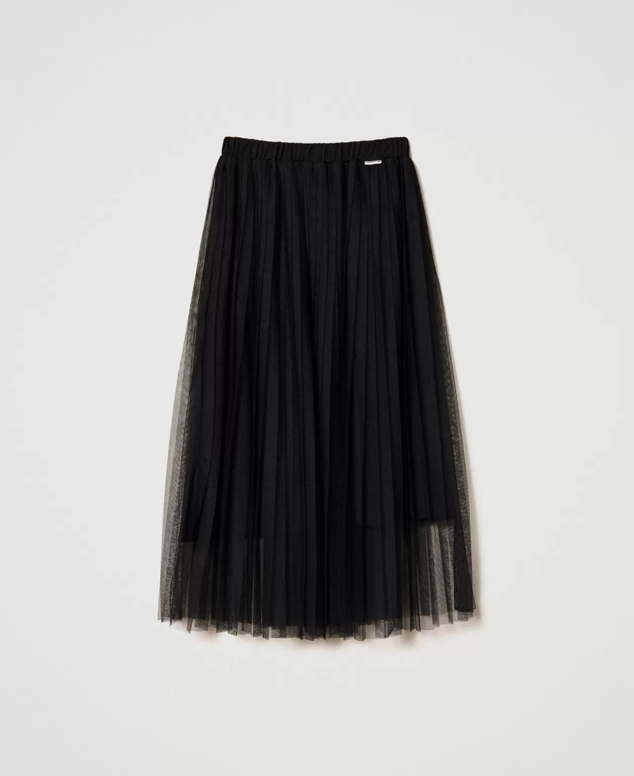 TWINSET Milano Midi-Plisseerock Aus Tüll