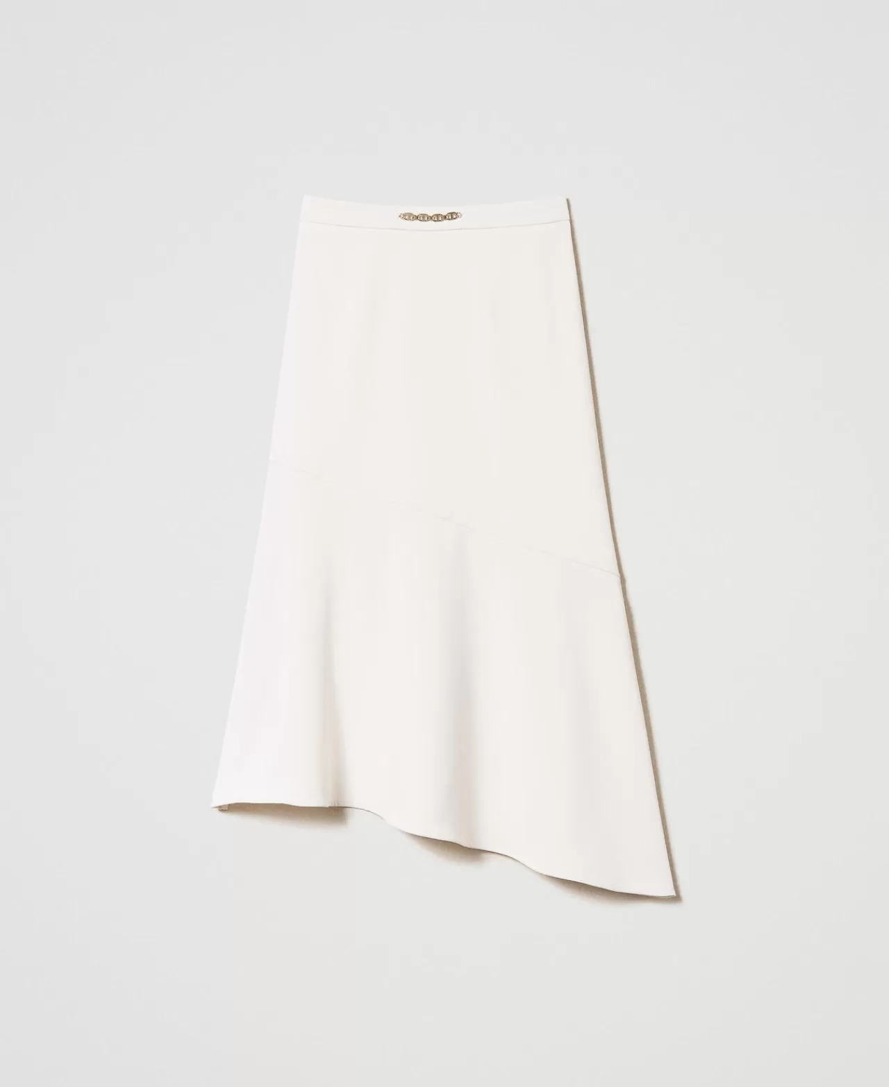 TWINSET Milano Midirock Mit „Oval T“-Kettchen