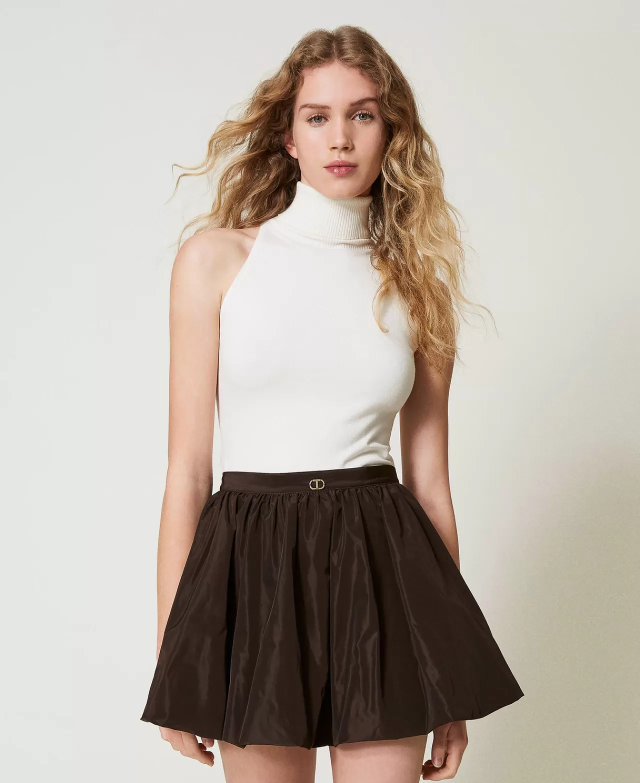 TWINSET Milano Mini-Ballonrock Aus Taft