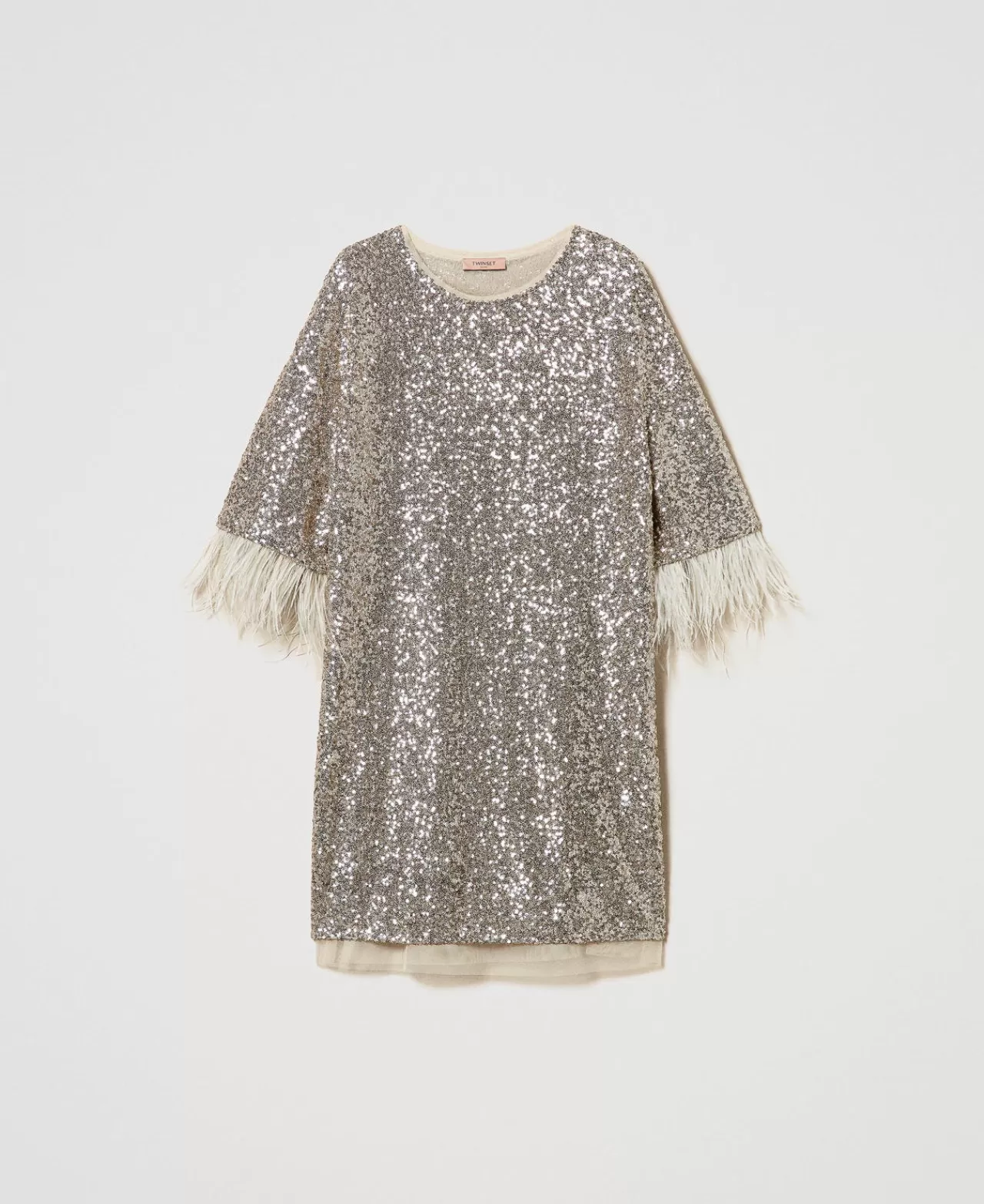 TWINSET Milano Minikleid Mit Alloverpailletten