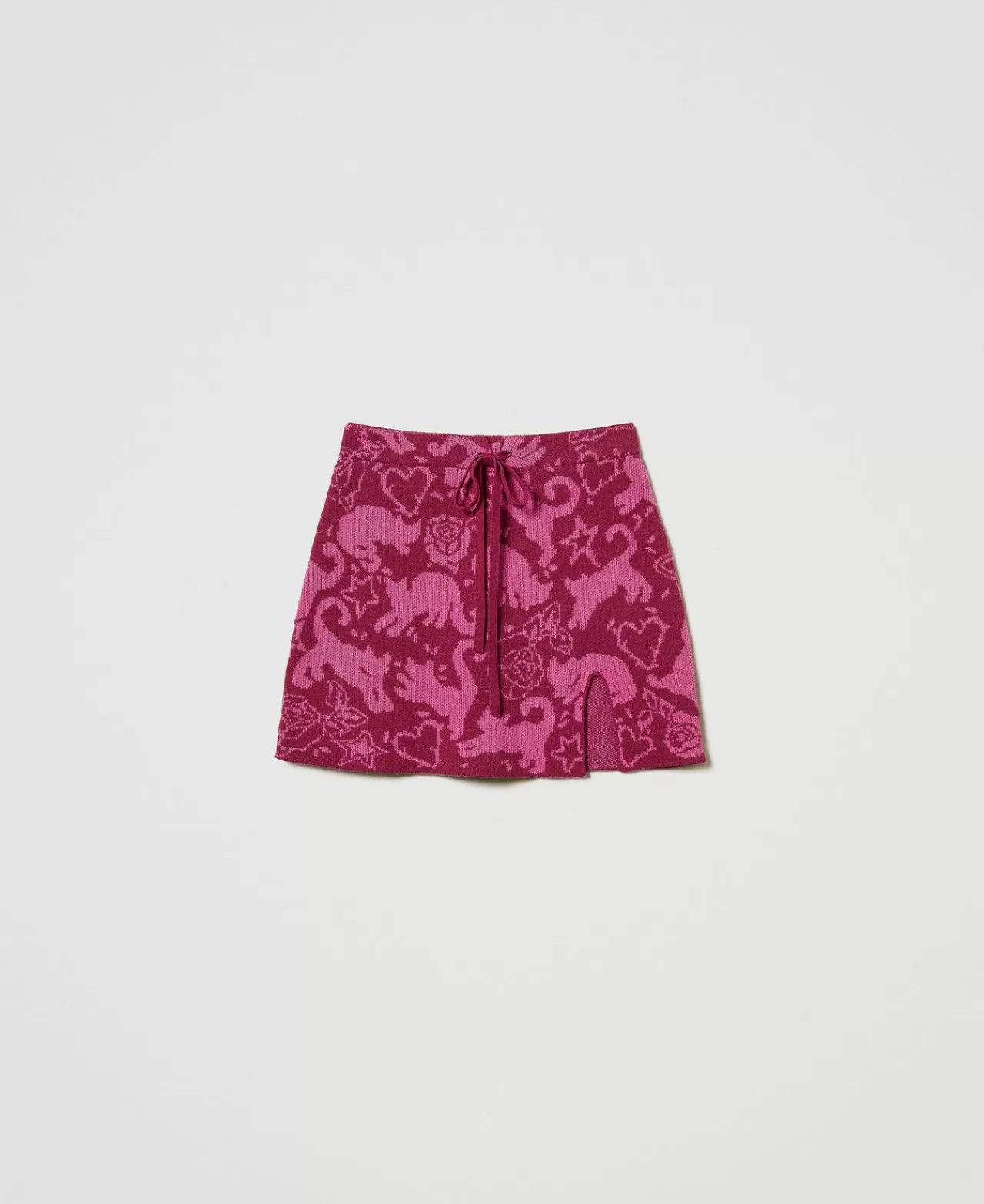 TWINSET Milano Minirock Aus Jacquard Aus Treeblend-Garn
