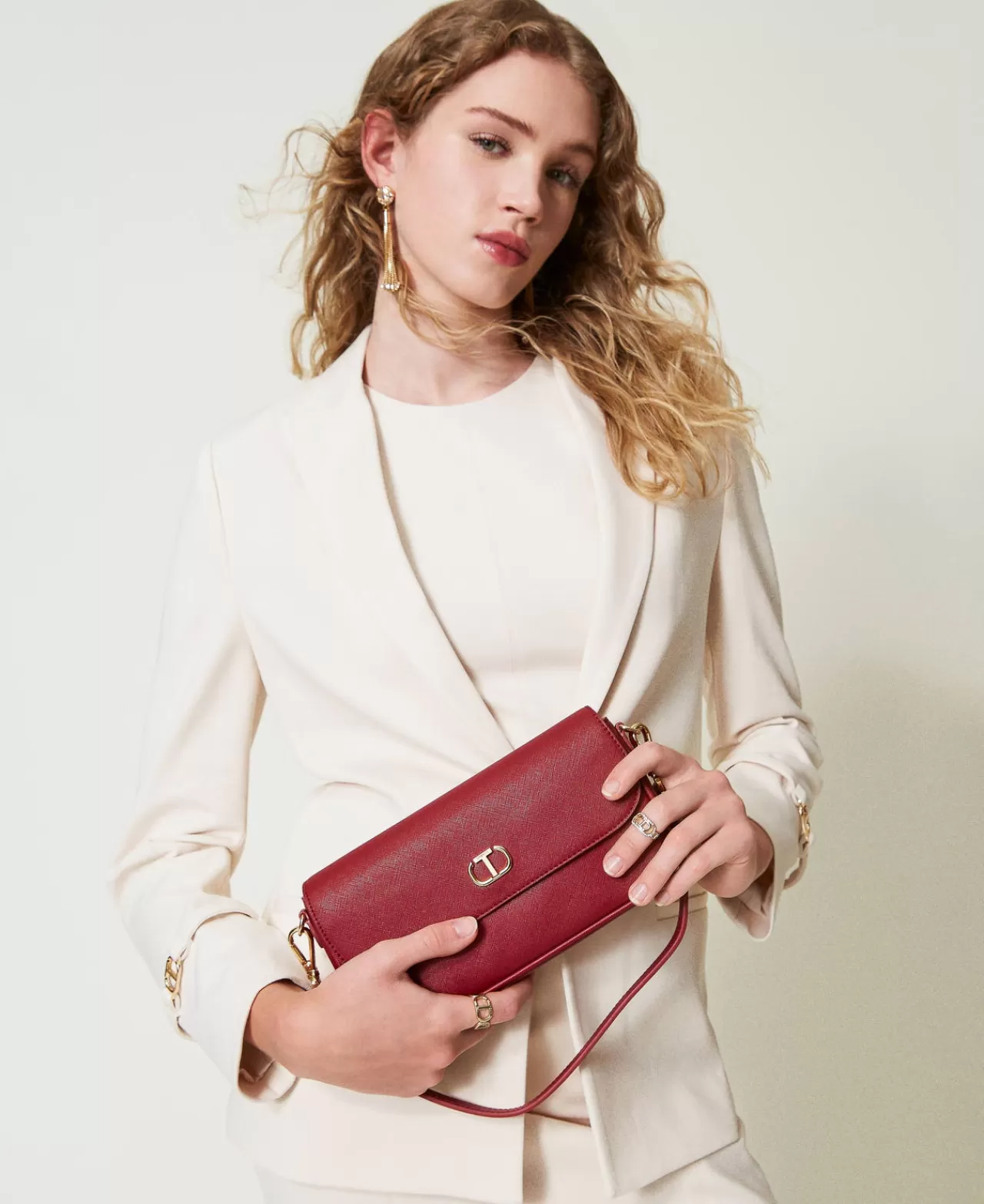 TWINSET Milano Mini-Schultertasche Mit Oval T
