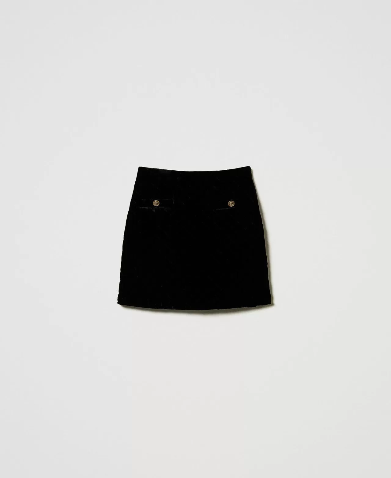 TWINSET Milano Mini-Stepprock Aus Samt