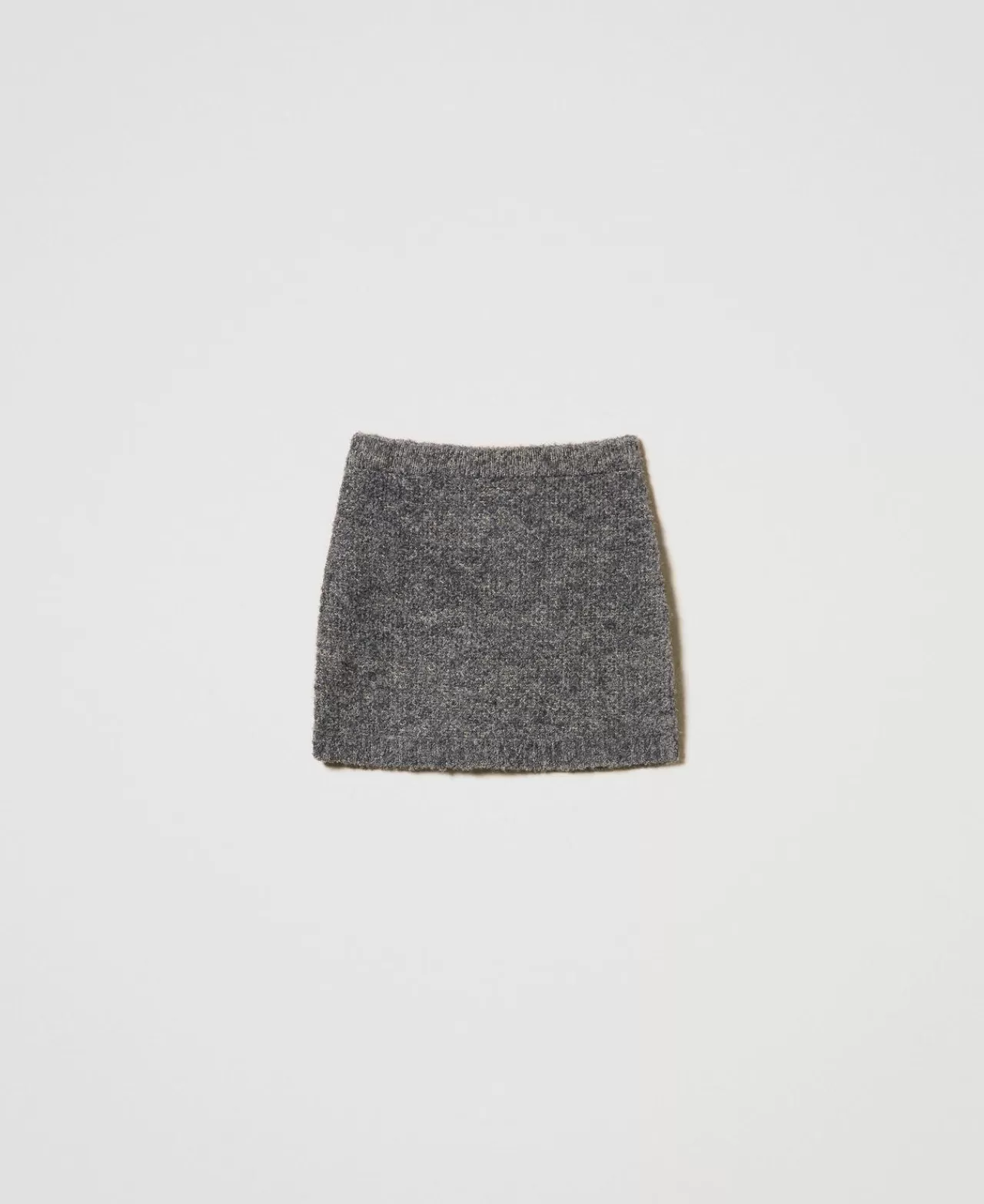 TWINSET Milano Ministrickrock Aus Recyceltem Bouclégarn