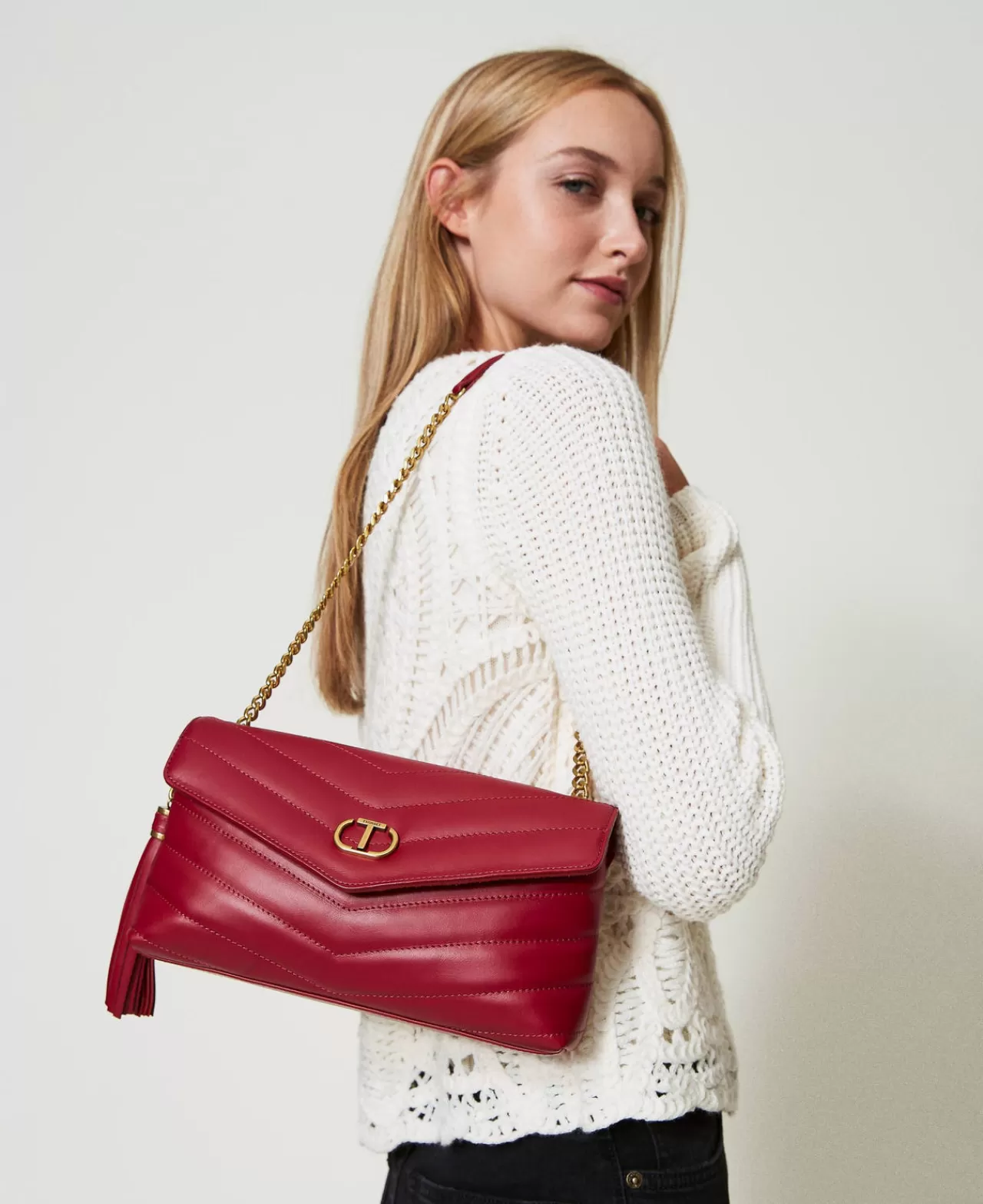 TWINSET Milano Mittelgroße Umhängetasche „Dreamy“ Aus Leder