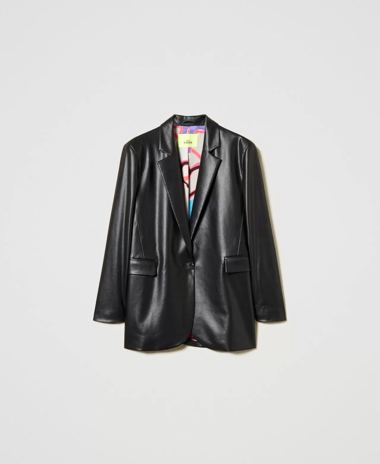 TWINSET Milano MYFO Blazer Aus Lederimitat