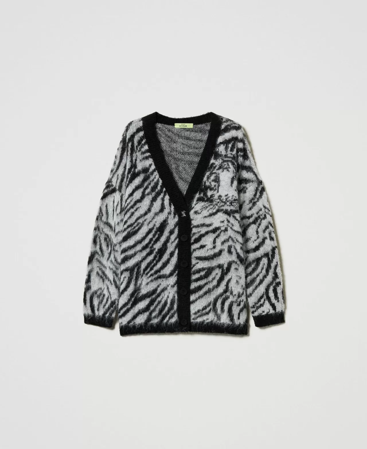 TWINSET Milano MYFO Cardigan Aus Animal-Jacquard