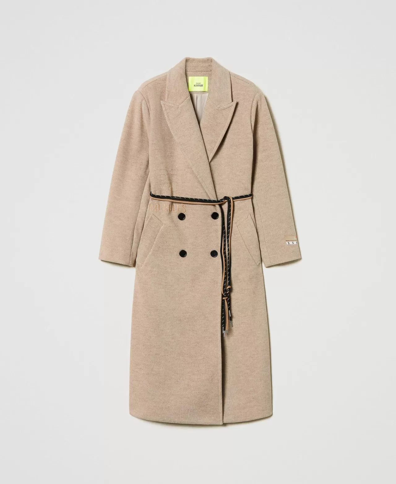 TWINSET Milano MYFO Mantel Aus Tuch In Diagonalbindung