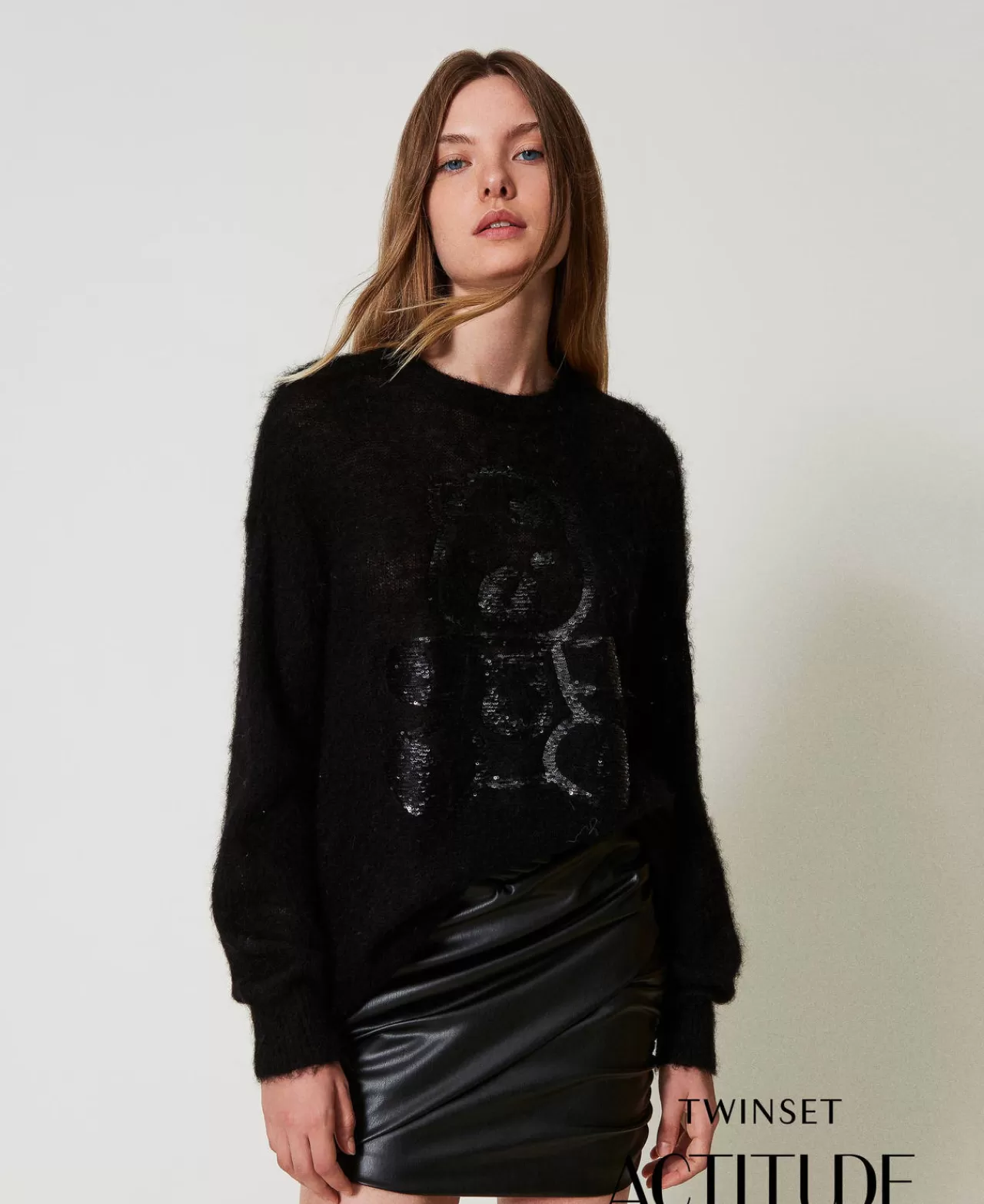 TWINSET Milano MYFO Pullover Aus Wolle Und Mohair