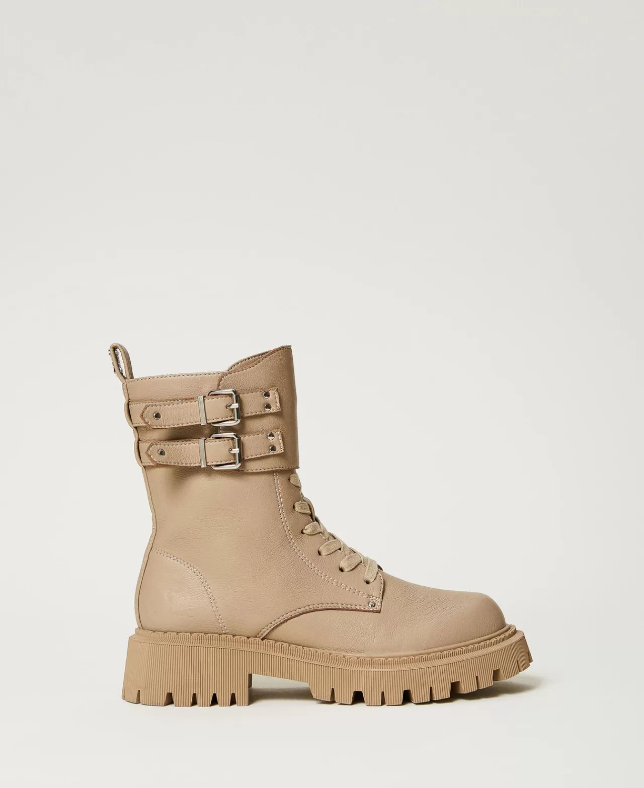 TWINSET Milano MYFO Schnürstiefelette Mit Zwei Riemen
