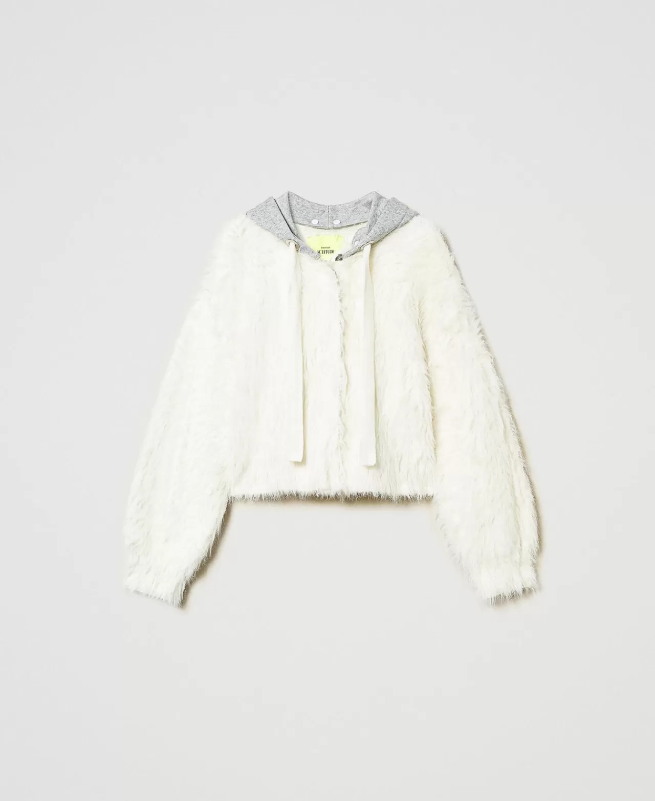 TWINSET Milano MYFO Strickbomberjacke Mit Kapuze
